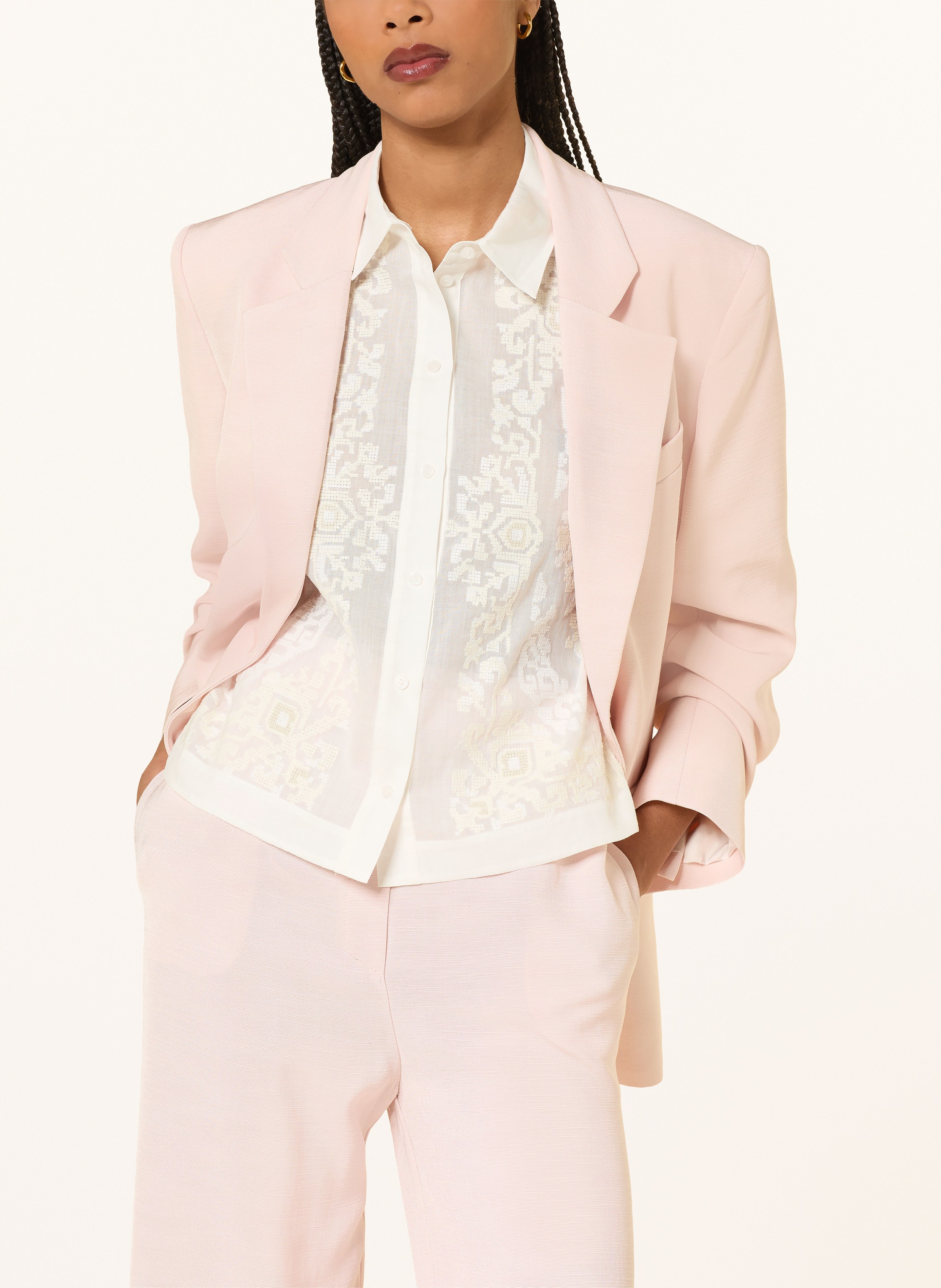 Thumbnail - Claudie Pierlot Hemdbluse weiss