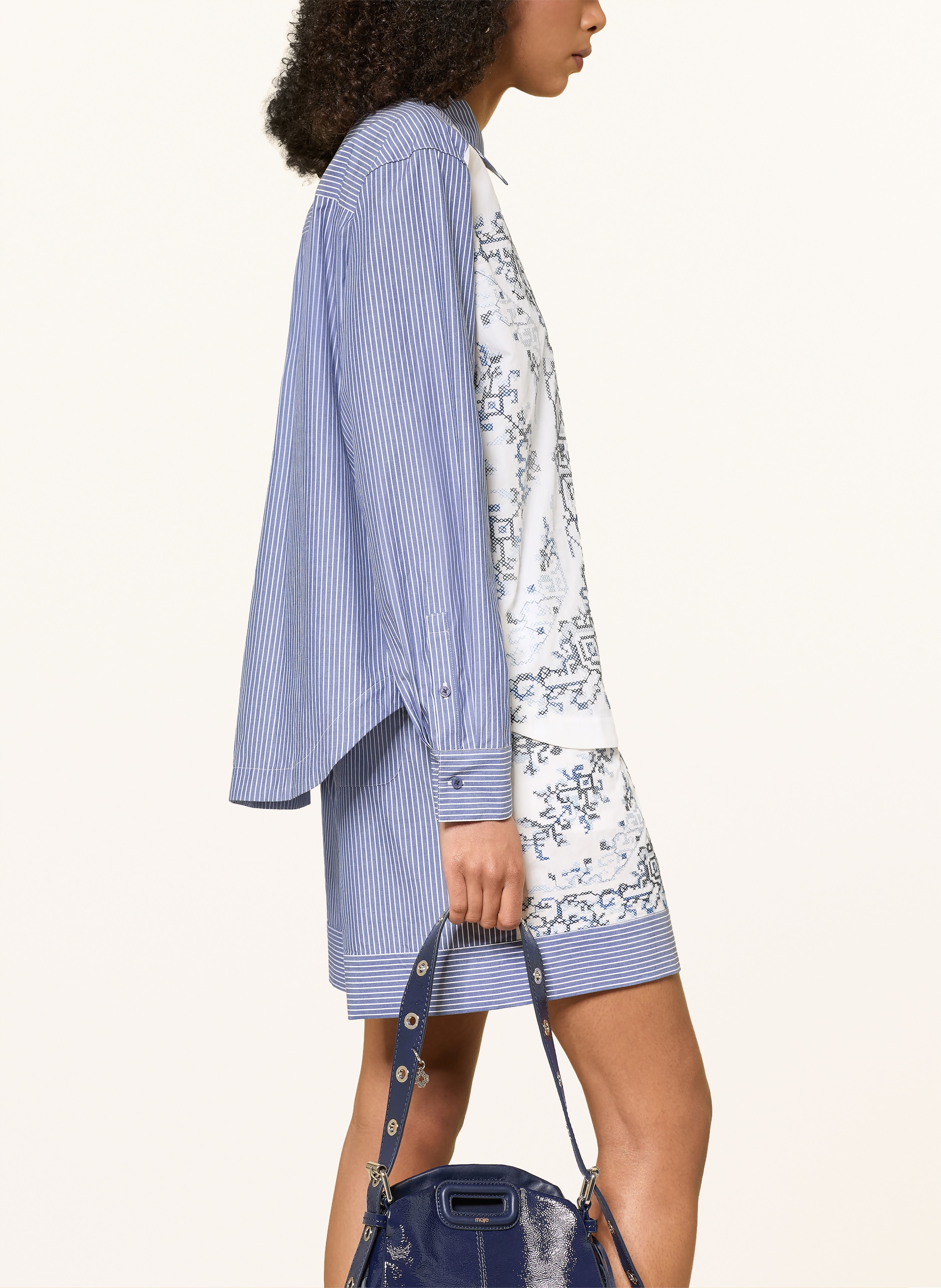 Thumbnail - Claudie Pierlot Hemdbluse weiss