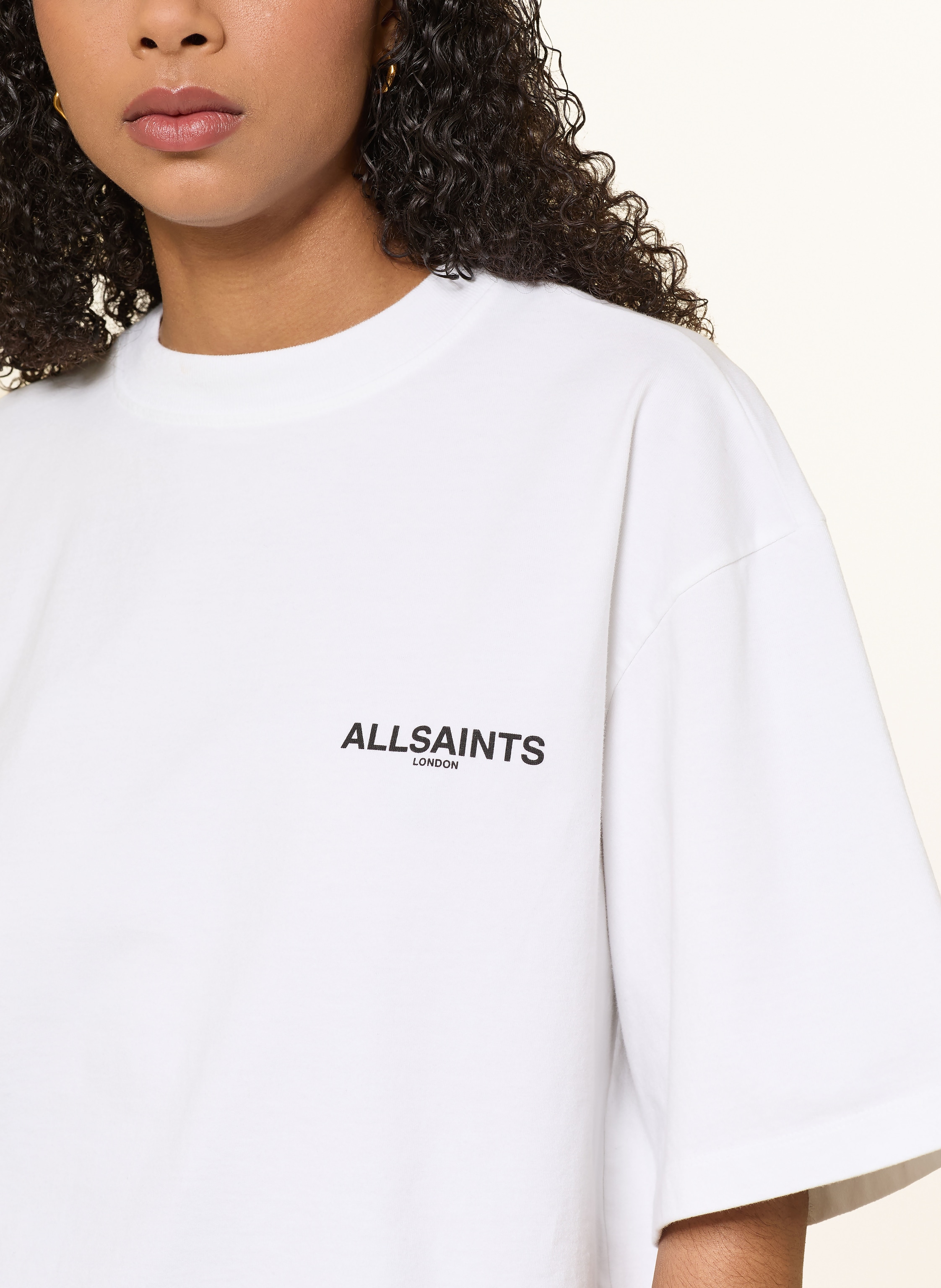 Thumbnail - Allsaints T-Shirt Swoop Amelie weiss