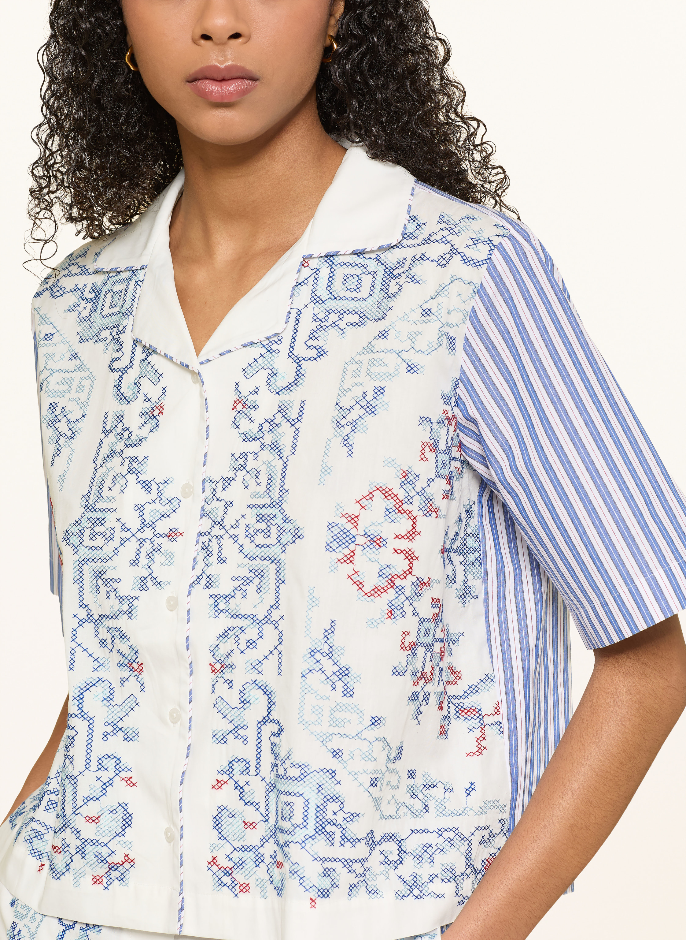 Thumbnail - Claudie Pierlot Bluse weiss