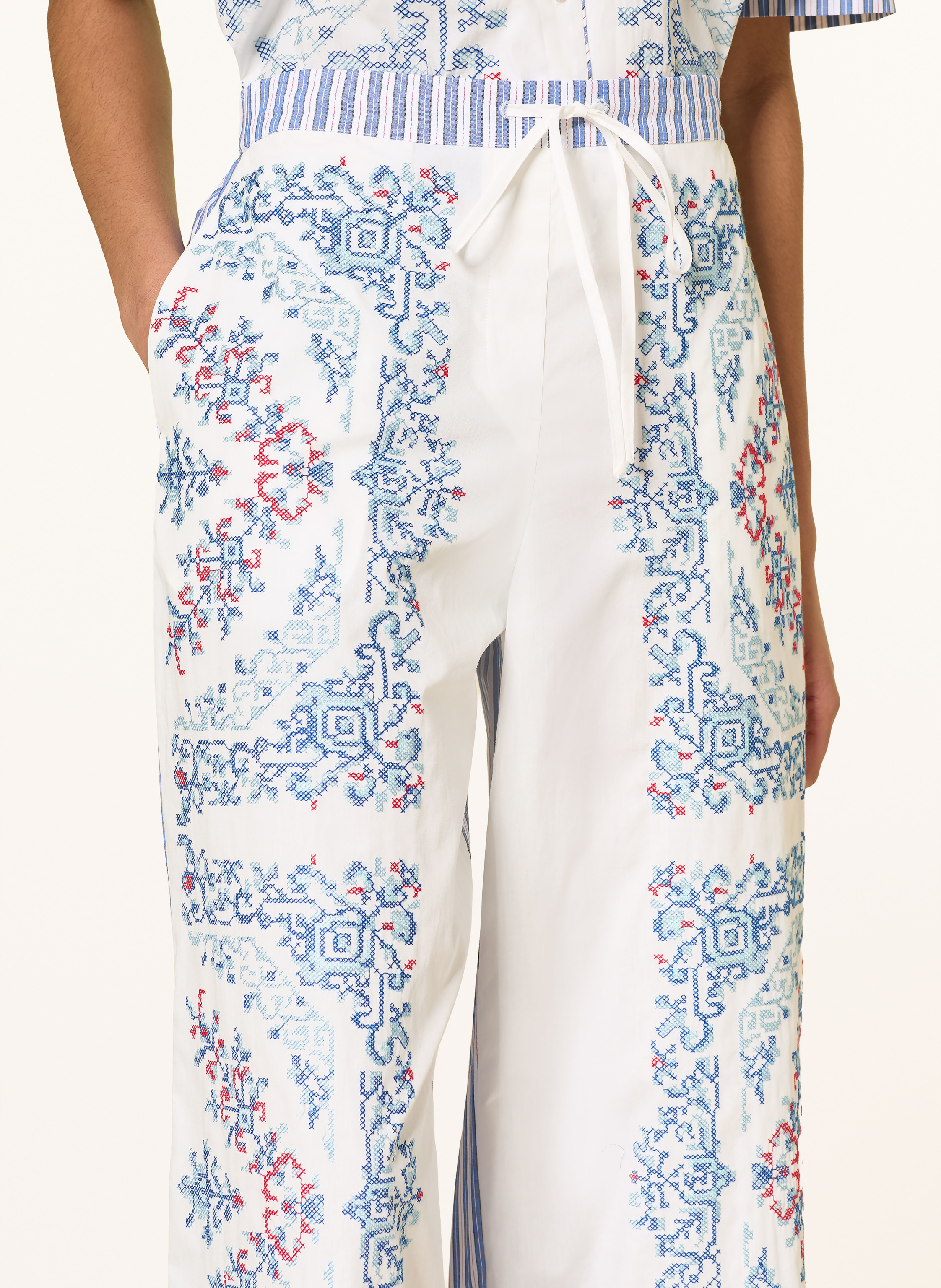 Thumbnail - Claudie Pierlot Marlenehose weiss