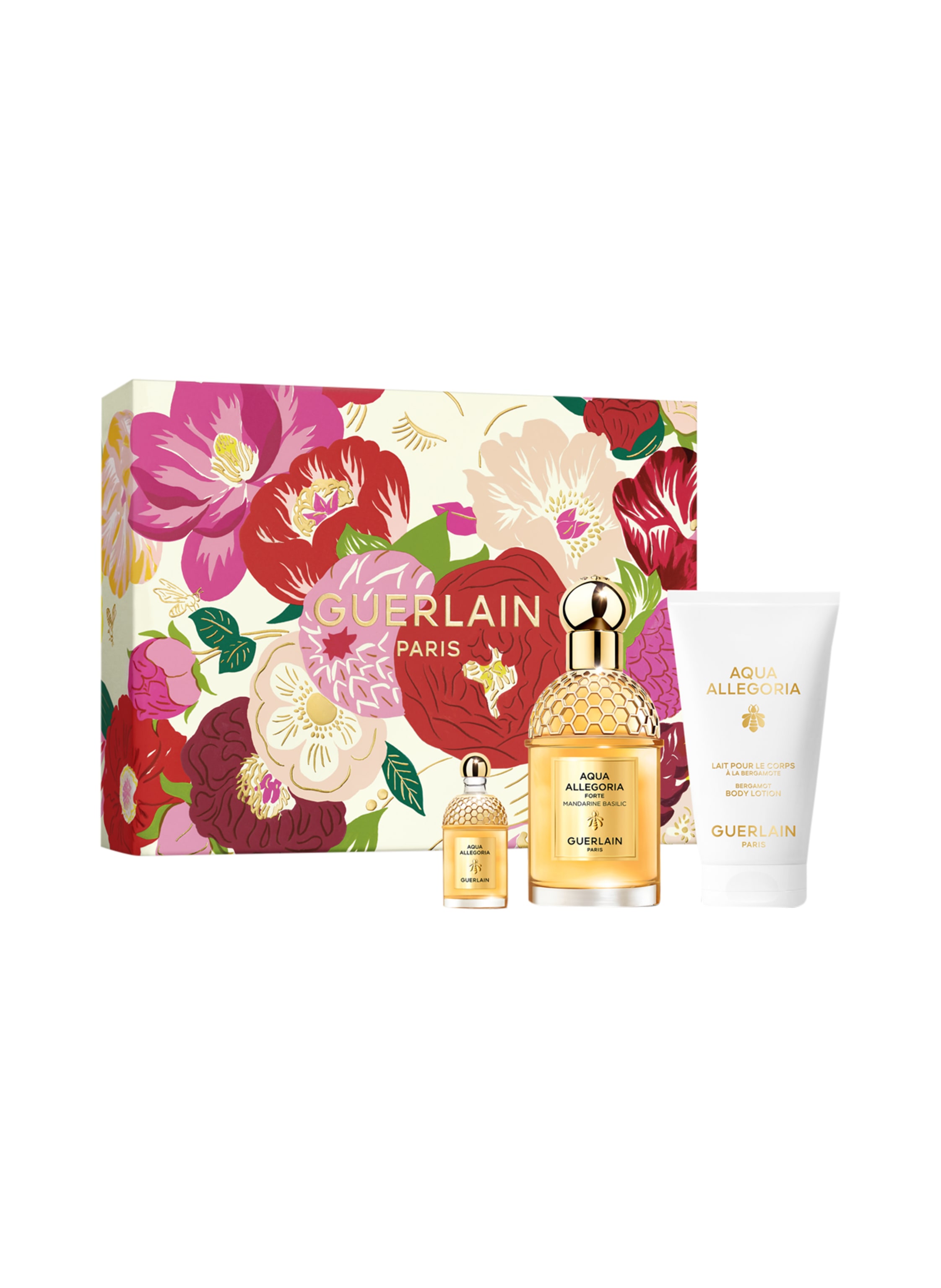 guerlain aqua allegoria mandarine basilic woda perfumowana 75 ml   zestaw  