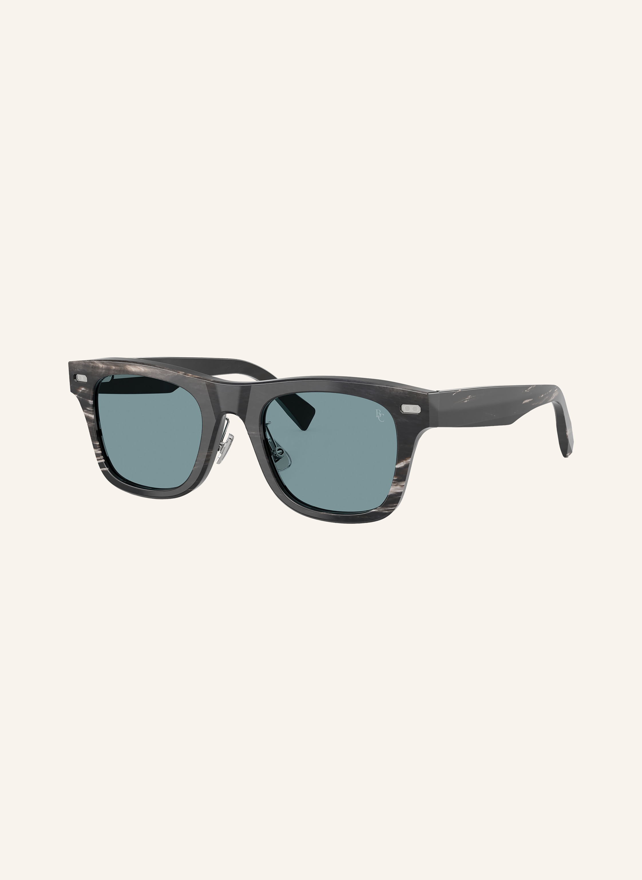 Brunello Cucinelli Brunello Cucinelli Sonnenbrille bc8503s schwarz in SCHWARZ/ DUNKELGRAU