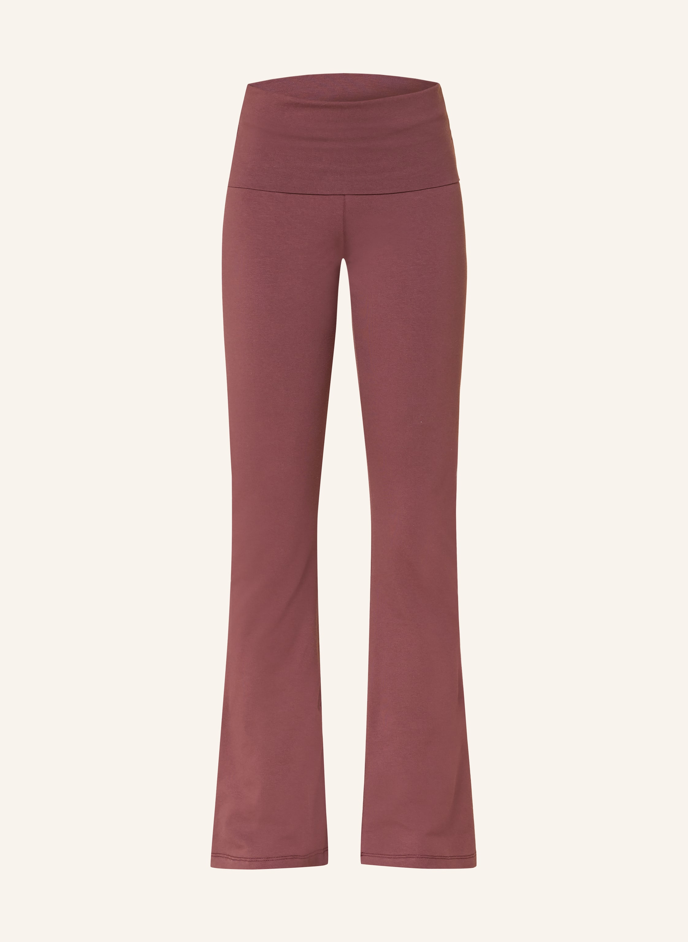 Mandala Yoga-Hose Classic Rolldown rot