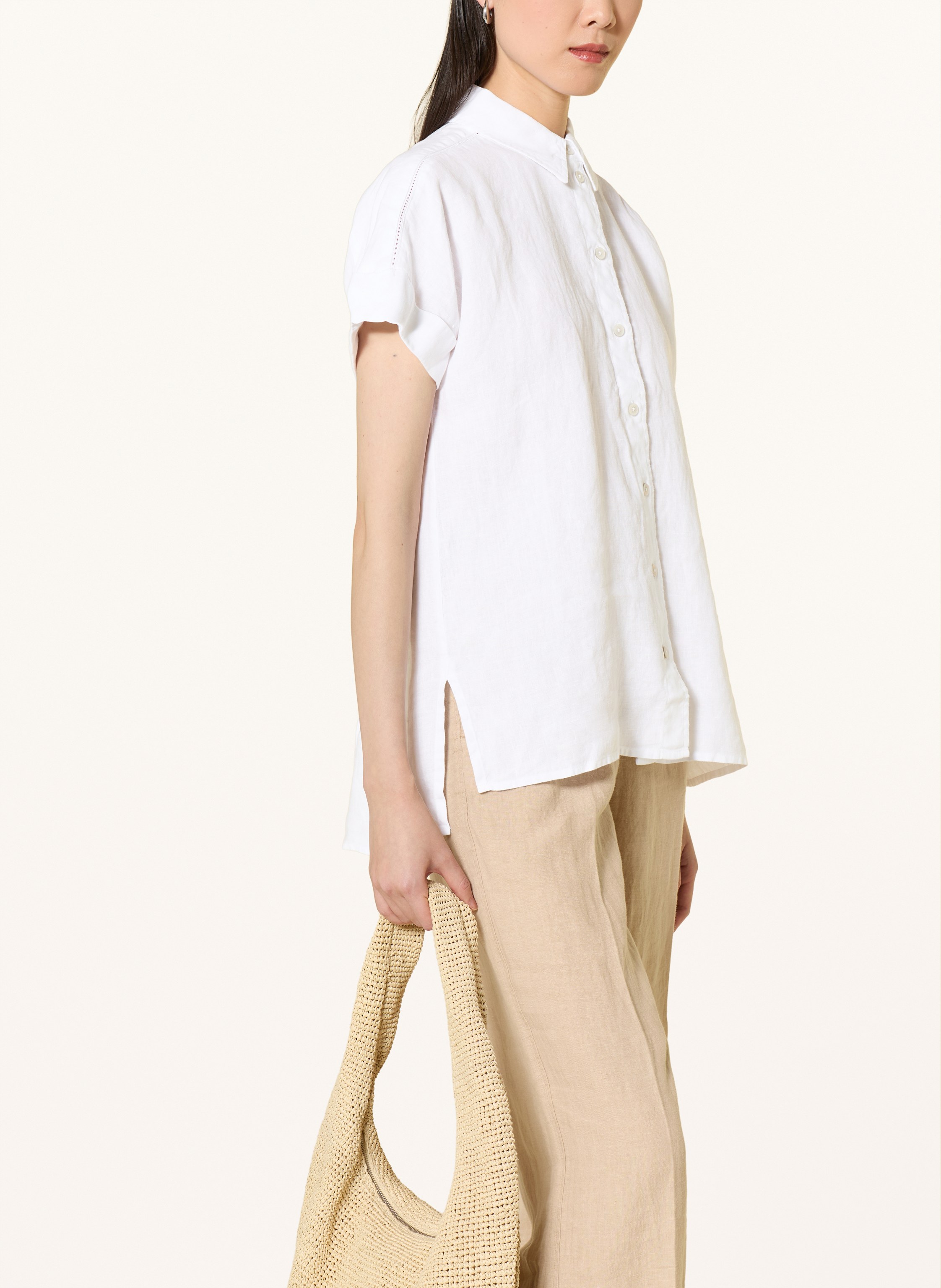 Thumbnail - Maerz Muenchen Hemdbluse Aus Leinen weiss