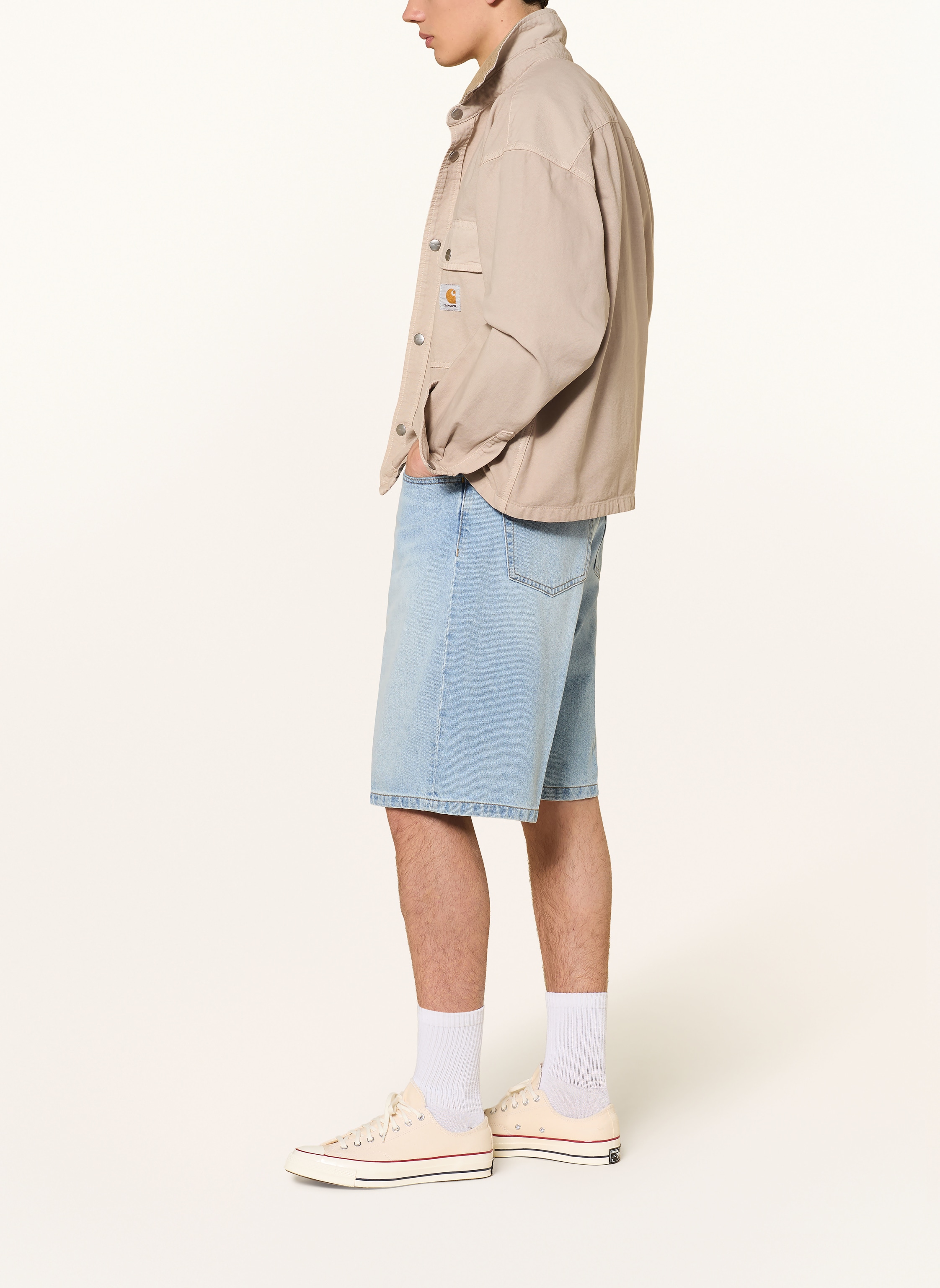 Thumbnail - Carhartt Wip Jeansshorts Landon Loose Fit blau
