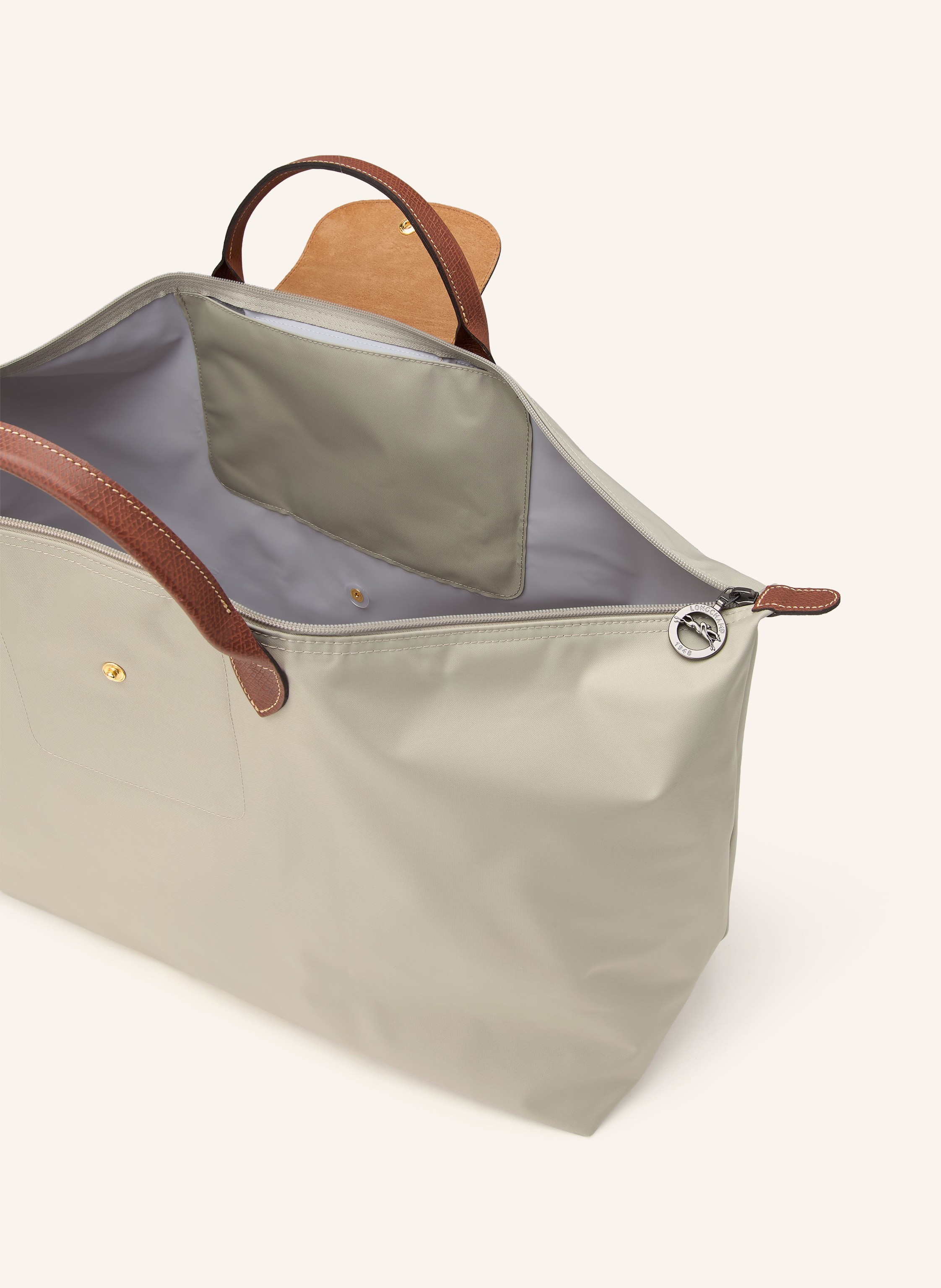 Thumbnail - Longchamp Reisetasche Le Pliage Xl grau