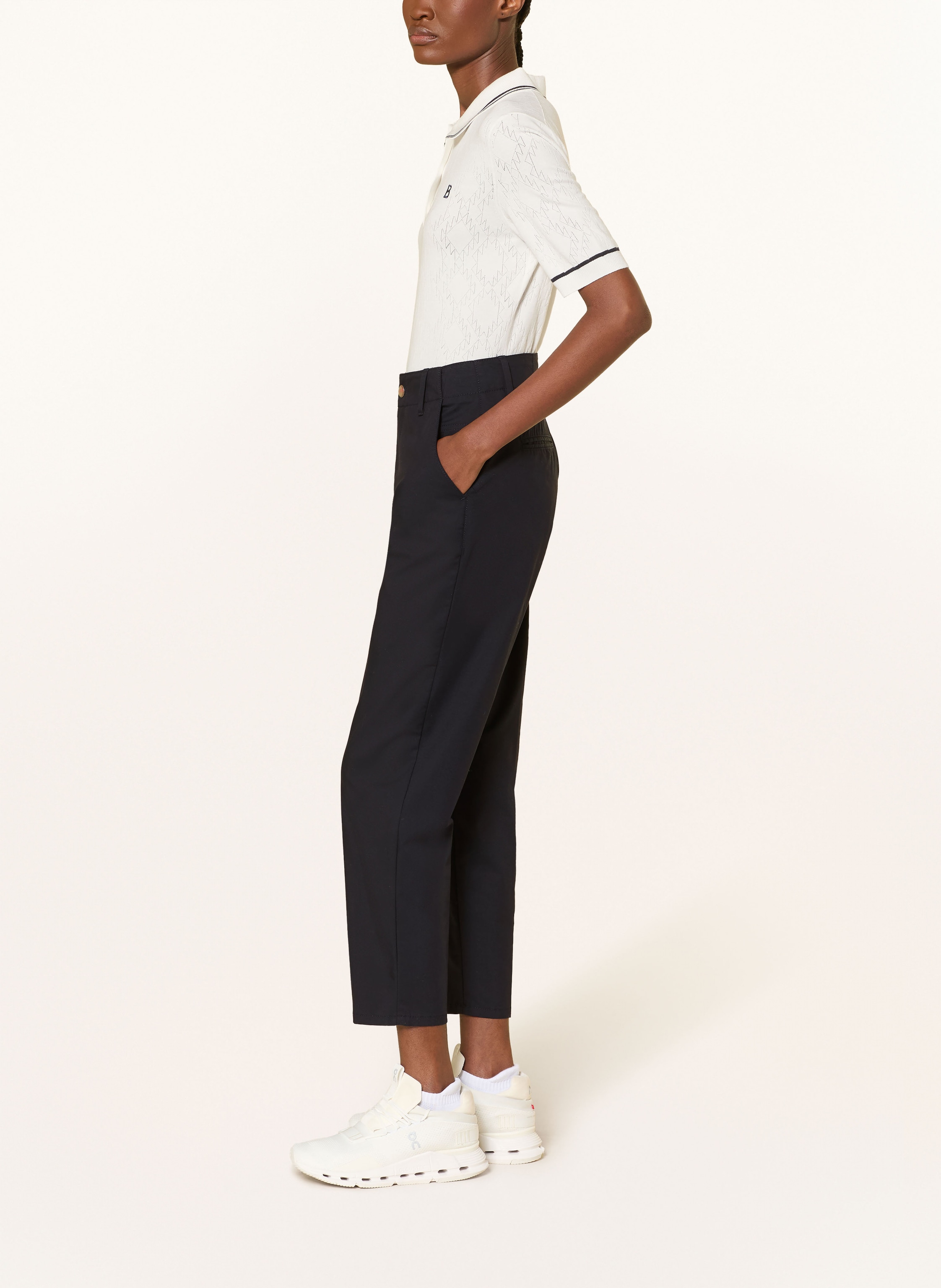 Thumbnail - Alberto 7/8-Golfhose Alina blau