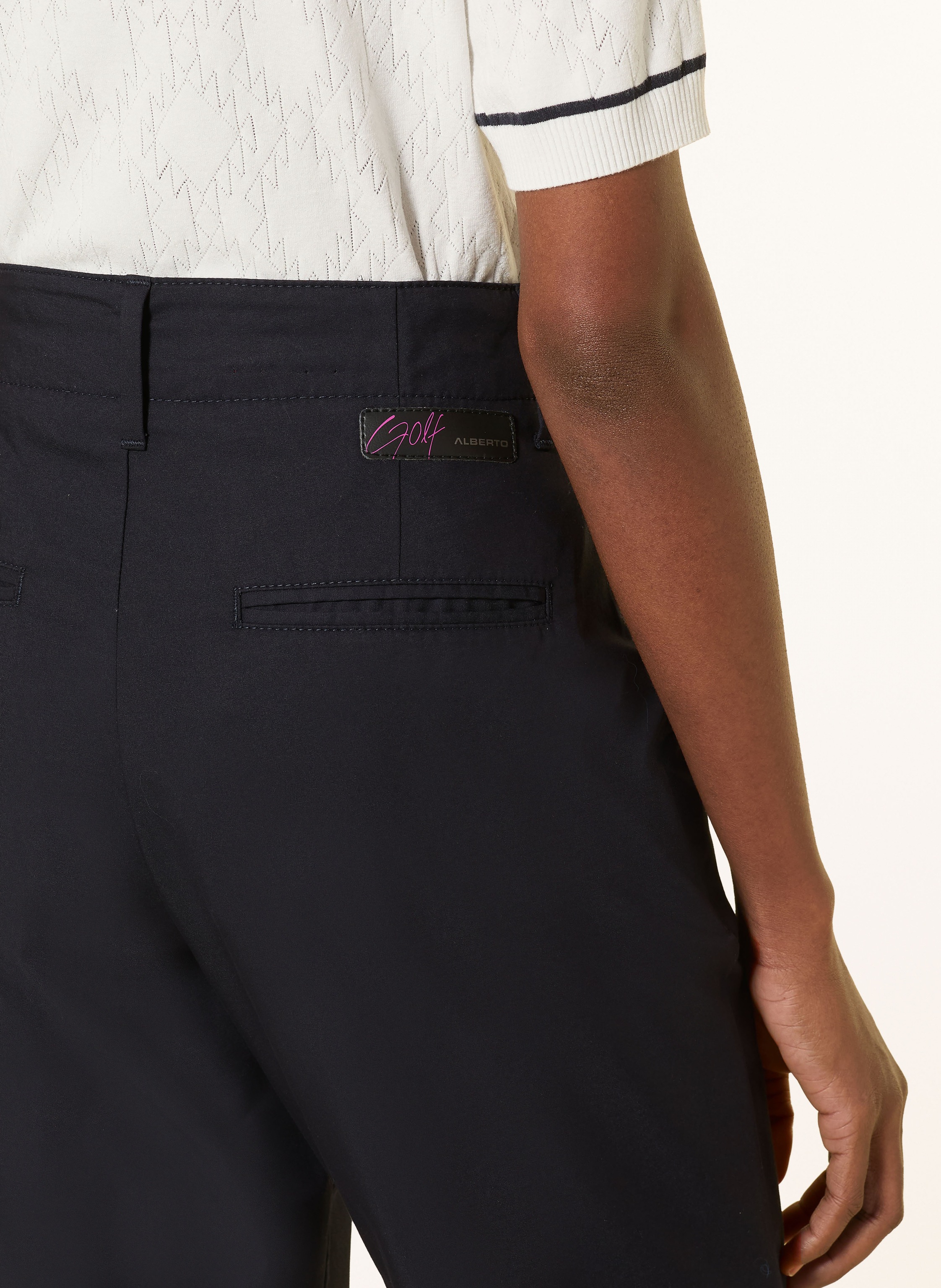 Thumbnail - Alberto 7/8-Golfhose Alina blau