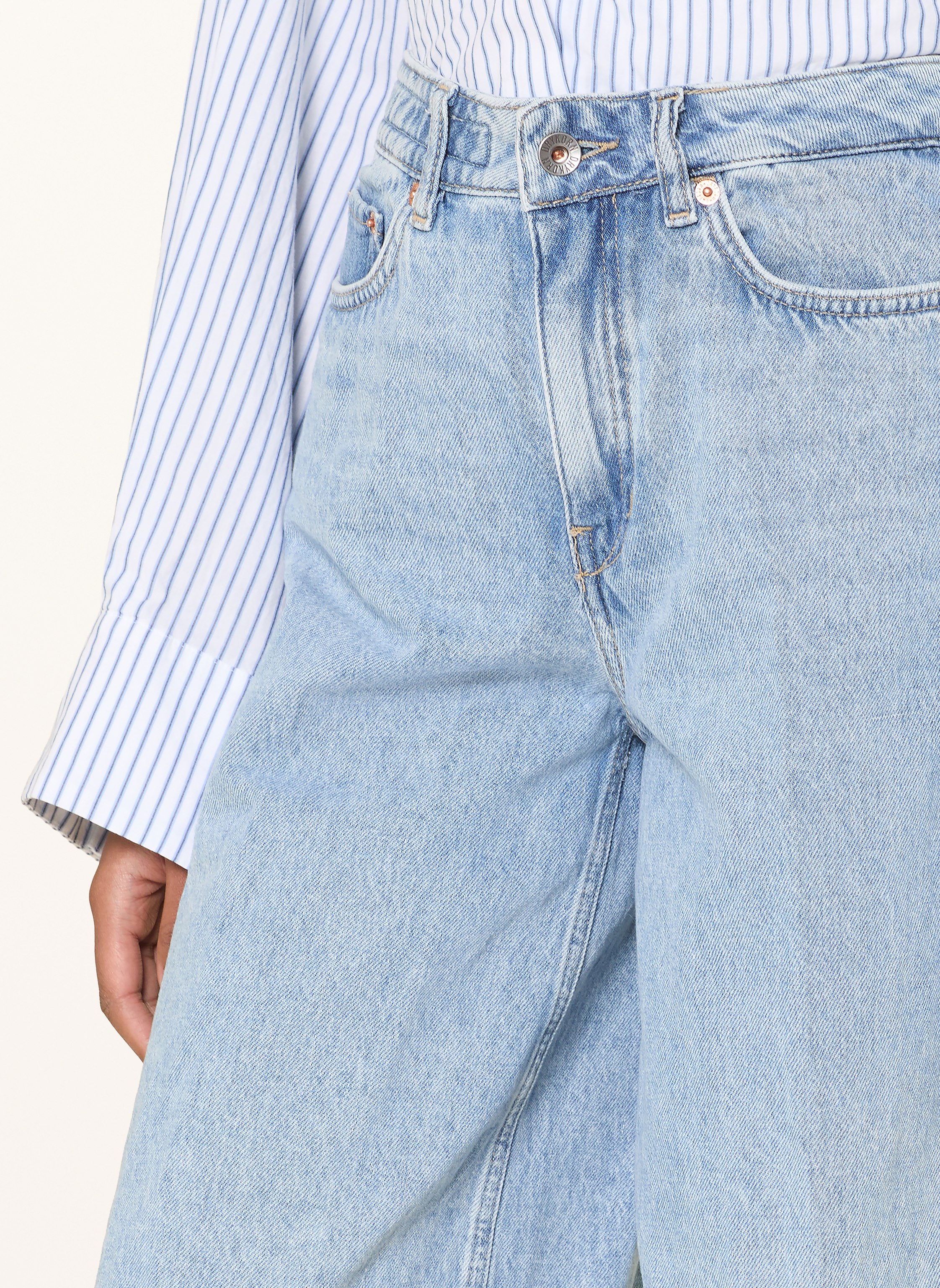 Thumbnail - Drykorn Jeans-Bermudas None blau