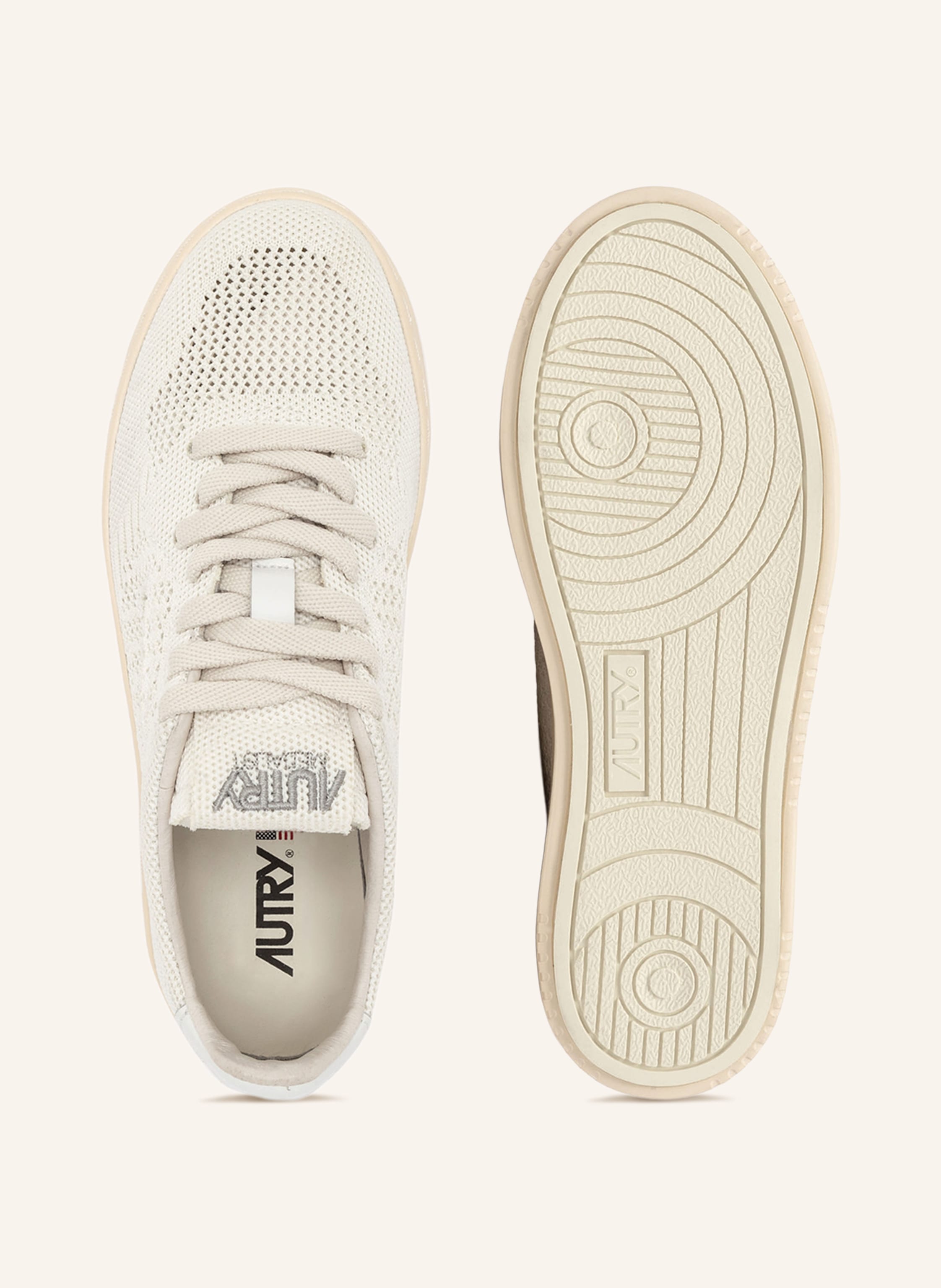 Thumbnail - Autry Sneaker Easeknit Low Kn weiss