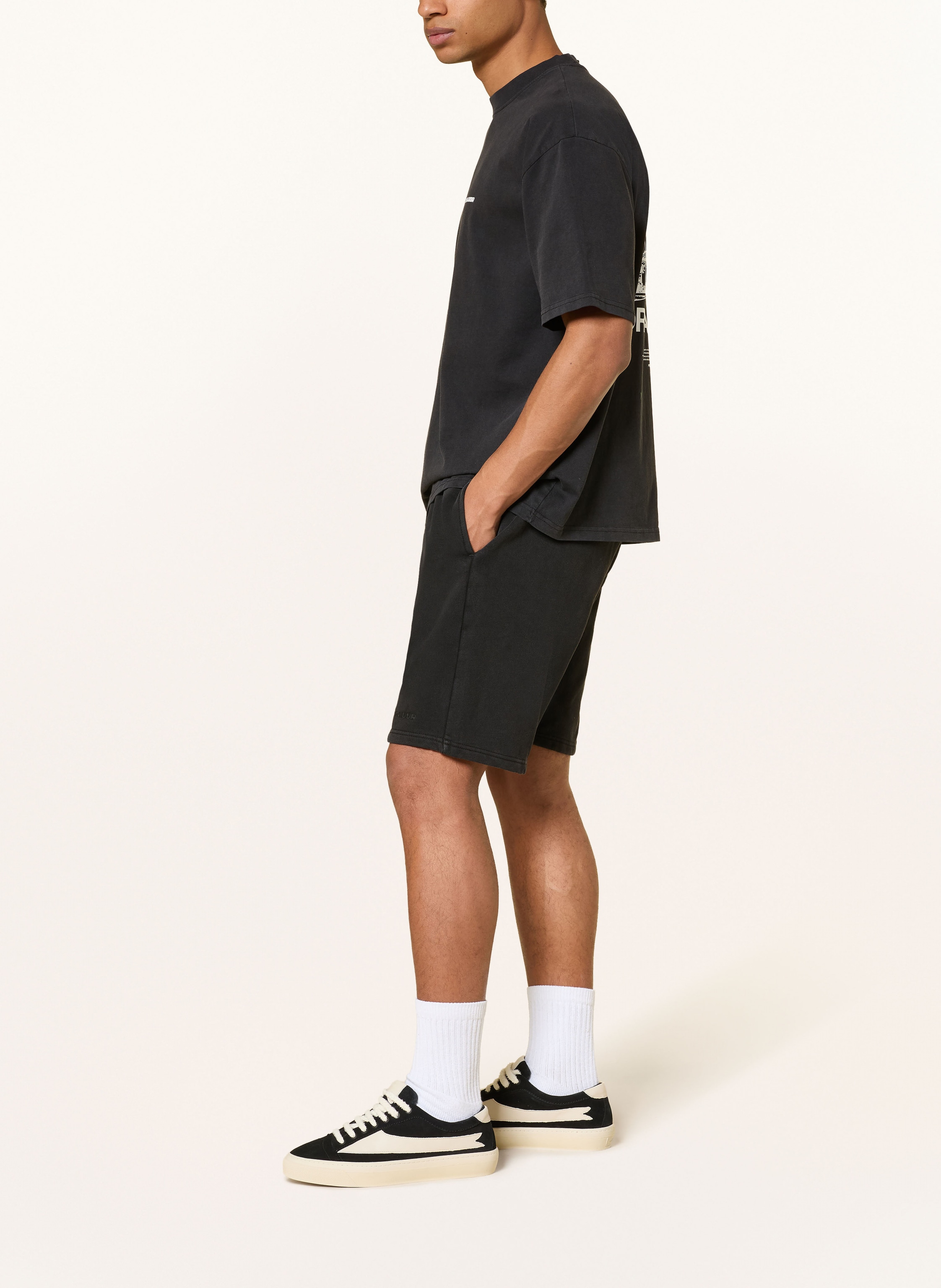 Thumbnail - Pegador Sweatshorts schwarz