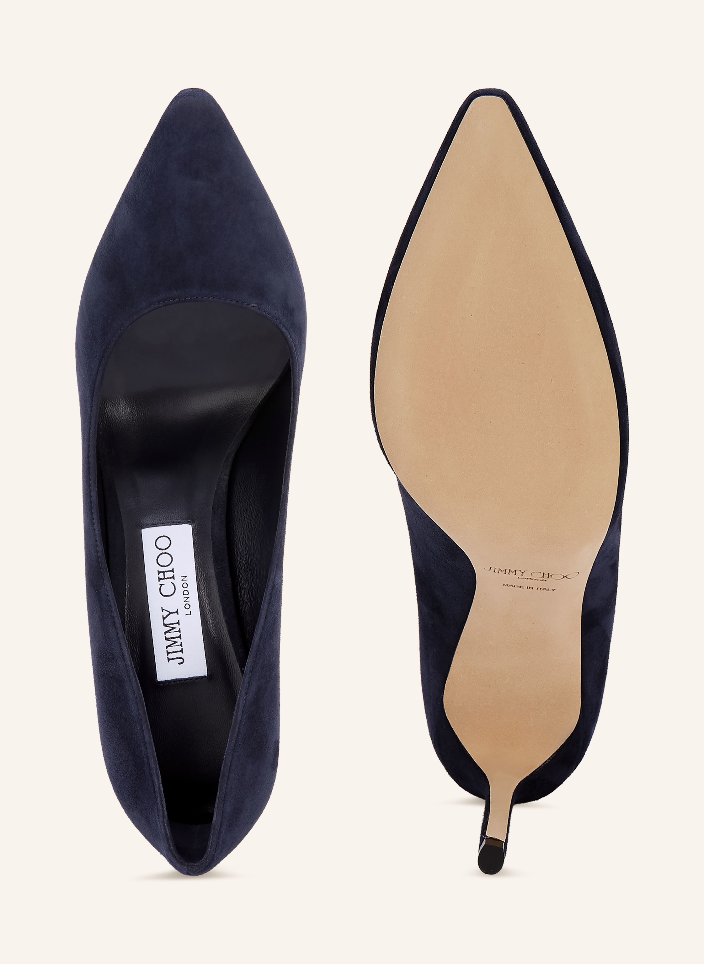 Thumbnail - Jimmy Choo Pumps Romy 85 blau