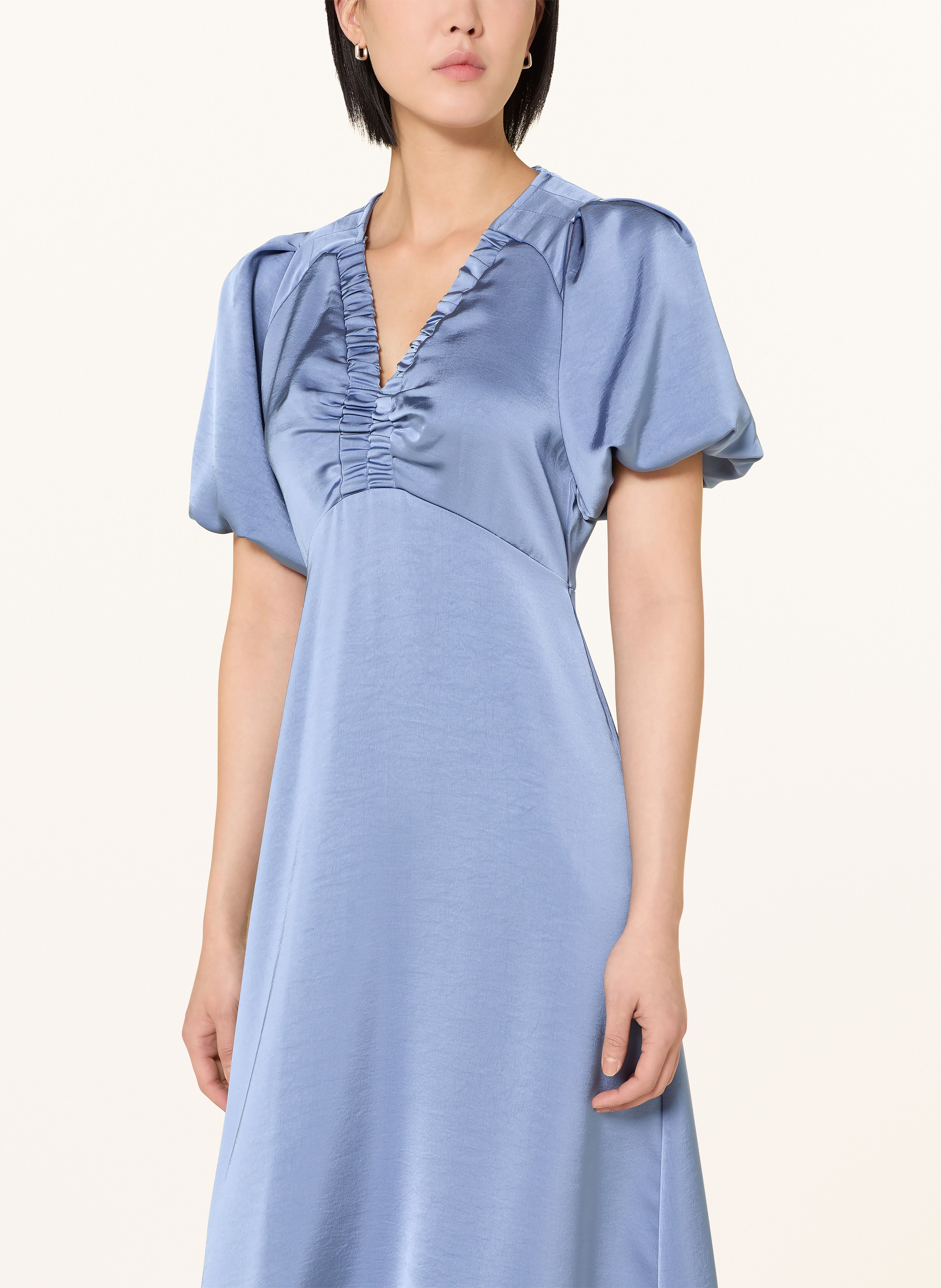 Thumbnail - Neo Noir Satinkleid Illana blau