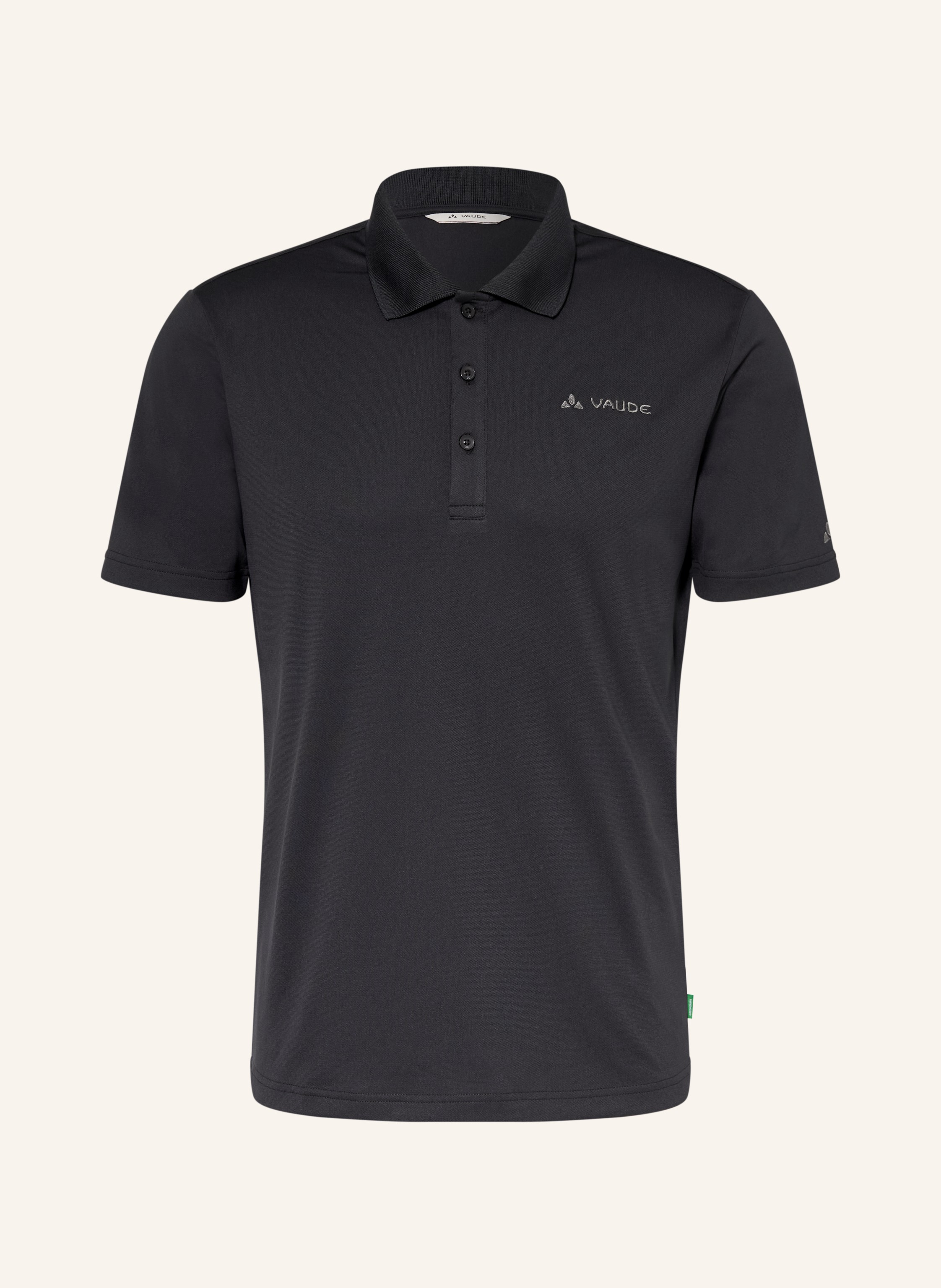 Vaude Funktions-Poloshirt Essential schwarz