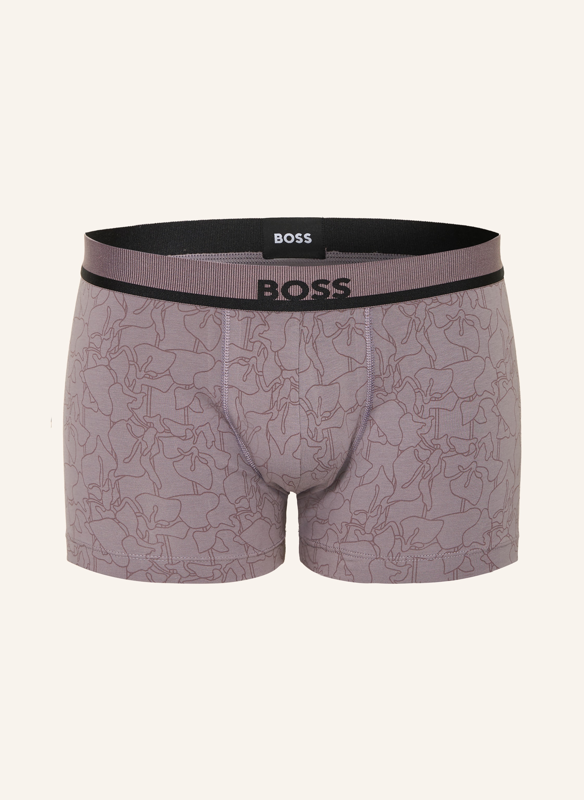 Boss Boss Boxershorts lila in TAUPE / BRAUN