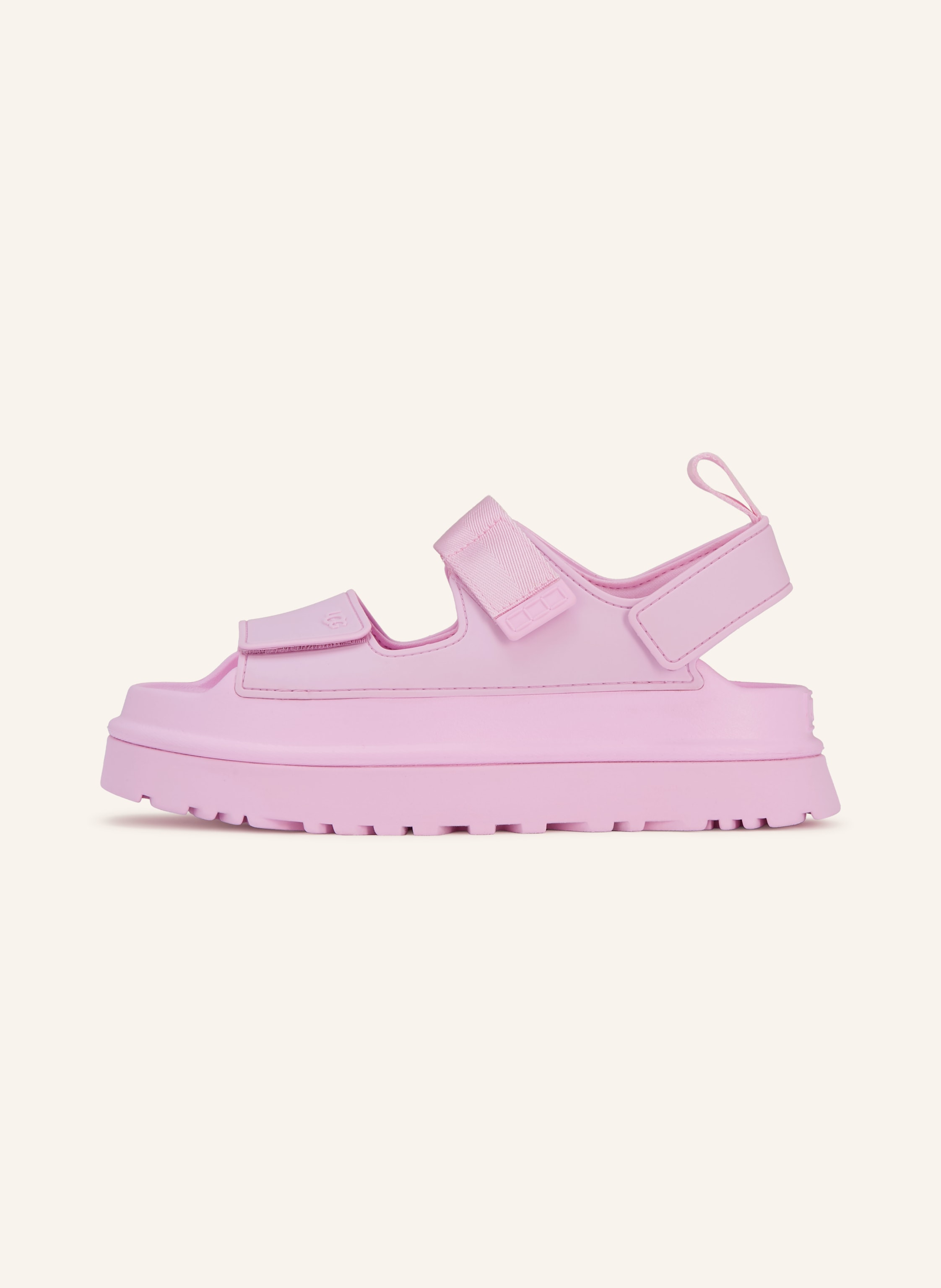 Thumbnail - Ugg Plateau-Sandalen Goldenglow rosa