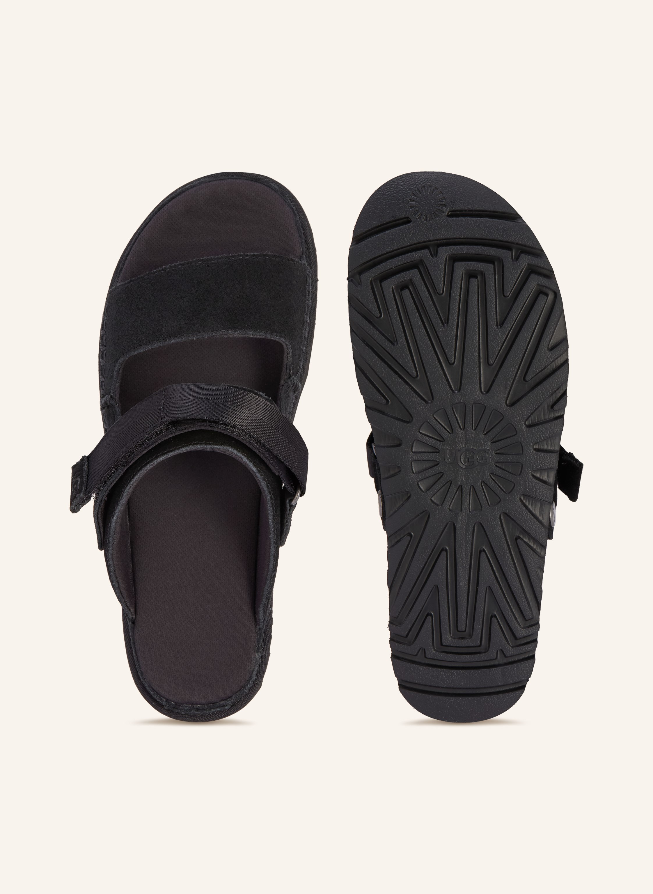 Thumbnail - Ugg Pantoletten Goldenstar Glide schwarz