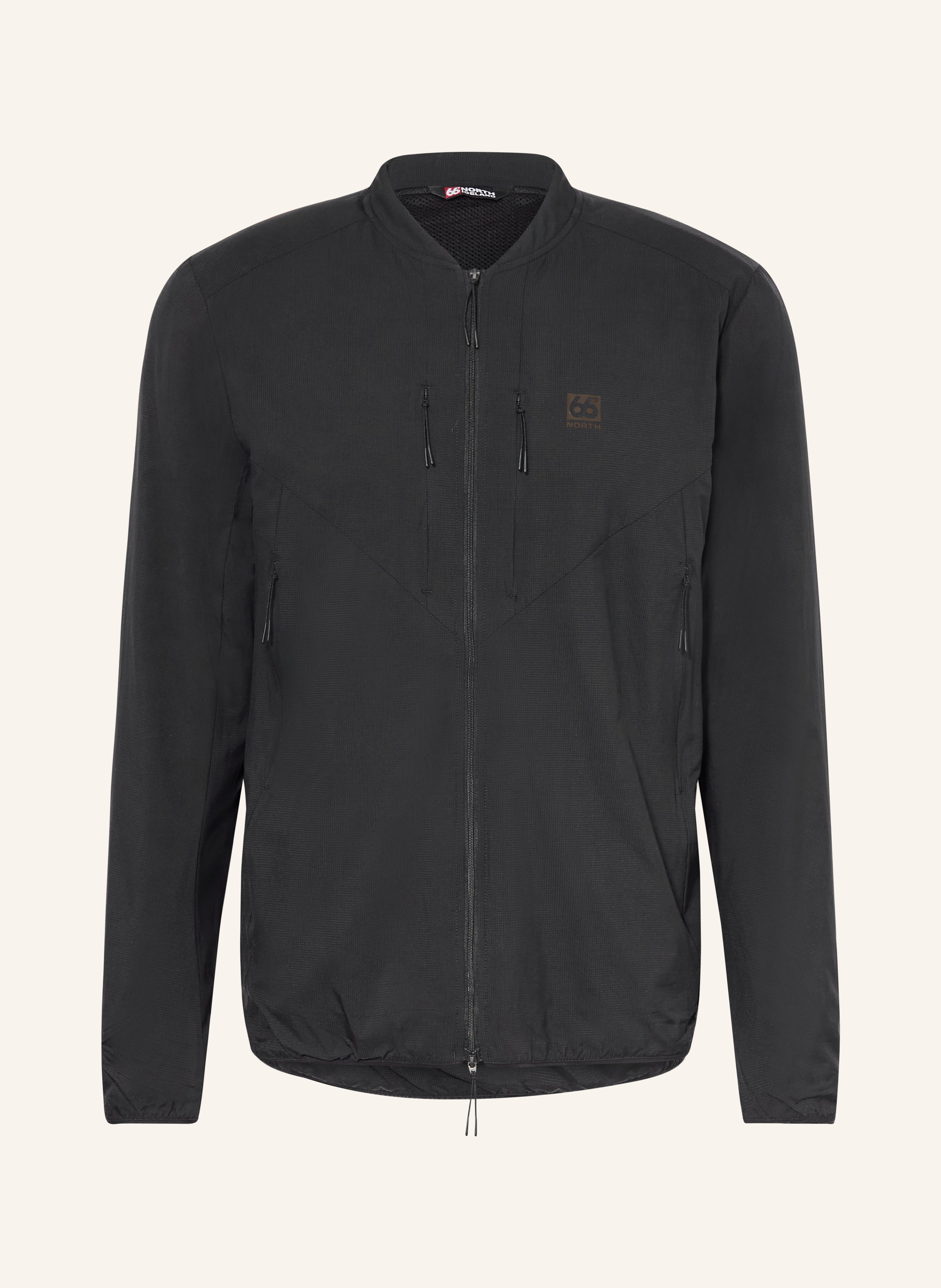 66°North Lightweight-Jacke Ljosufjoll schwarz