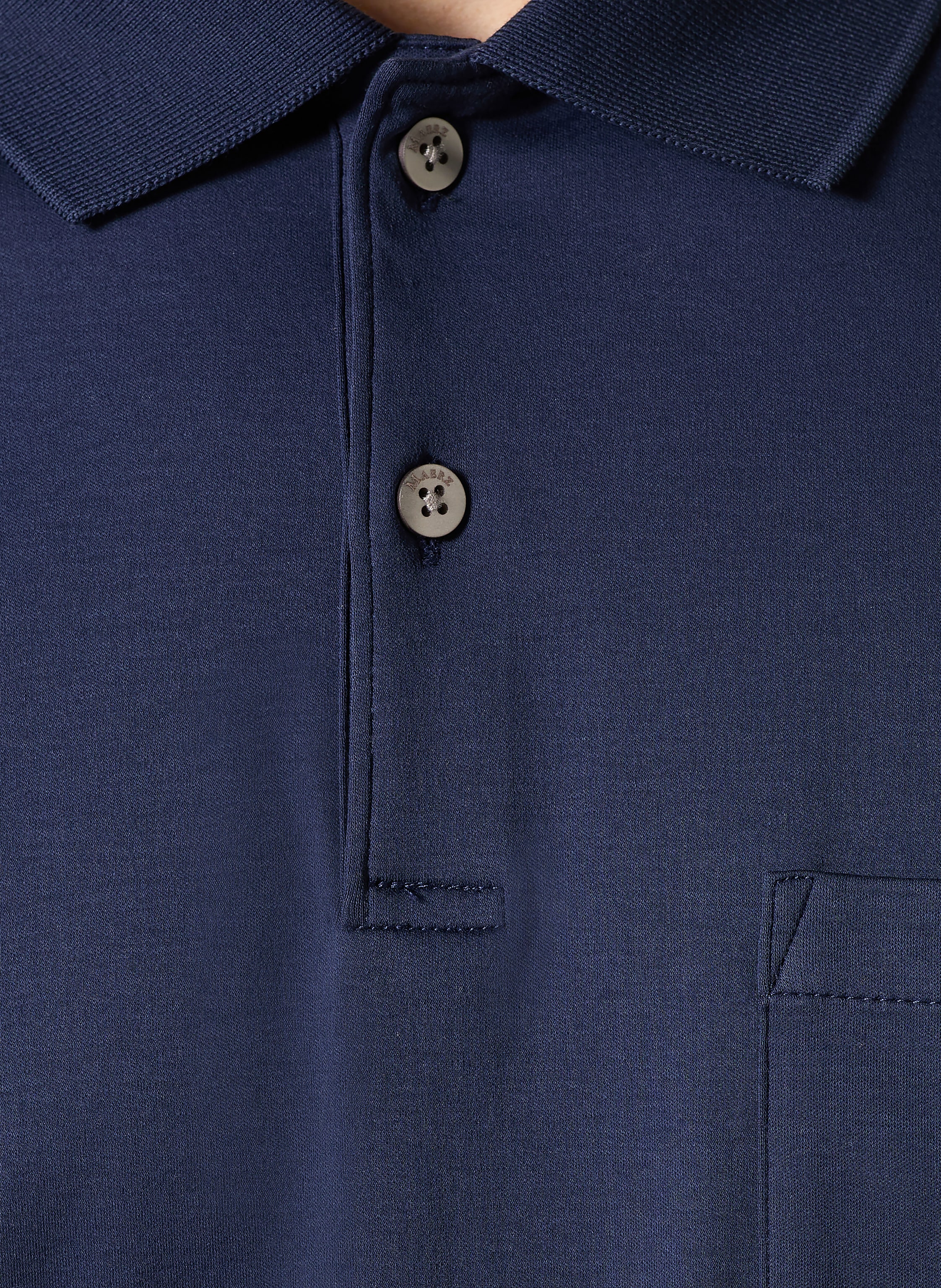 Thumbnail - Maerz Muenchen Jersey-Poloshirt blau