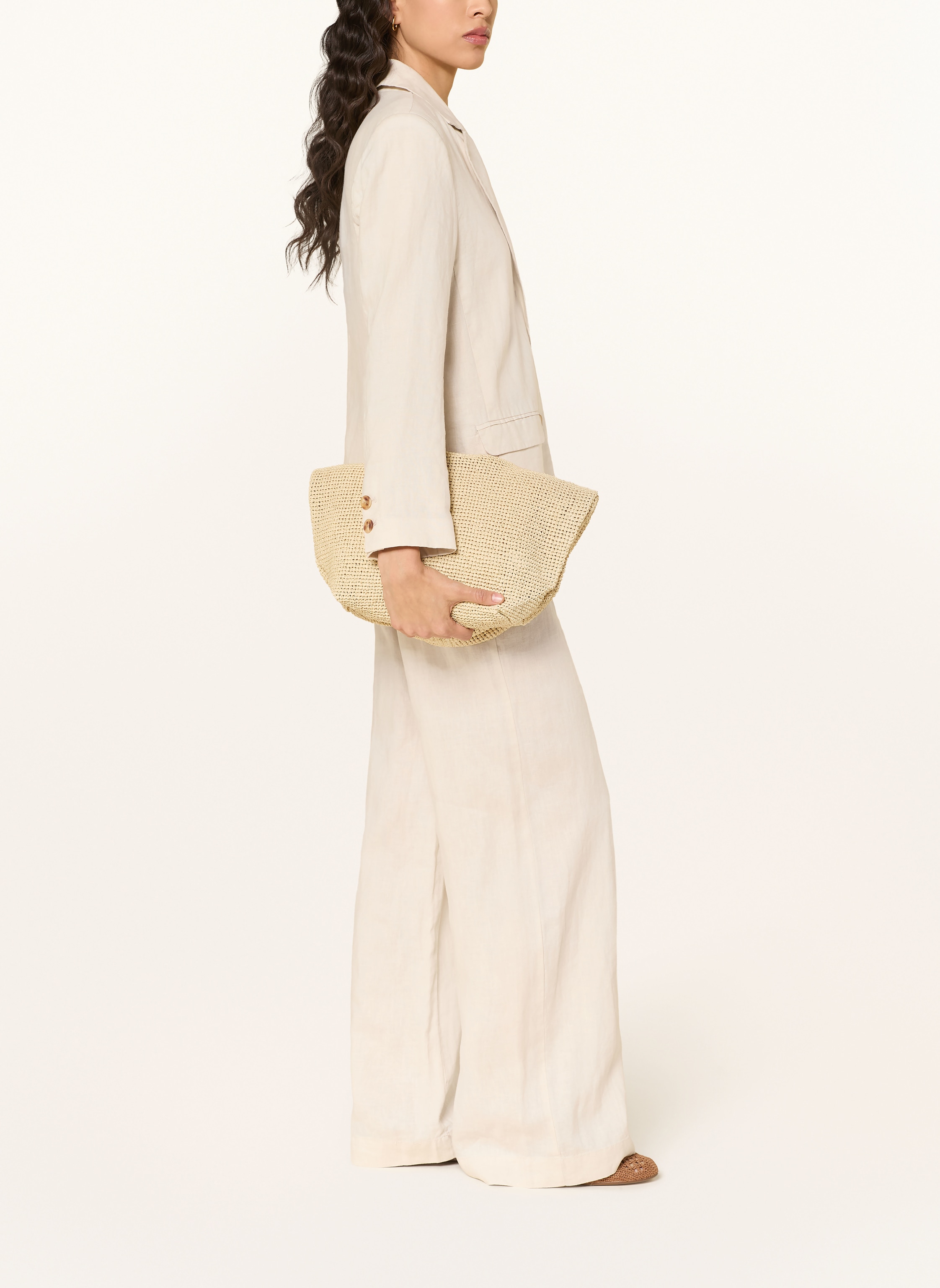 Thumbnail - Part Two Leinenhose beige