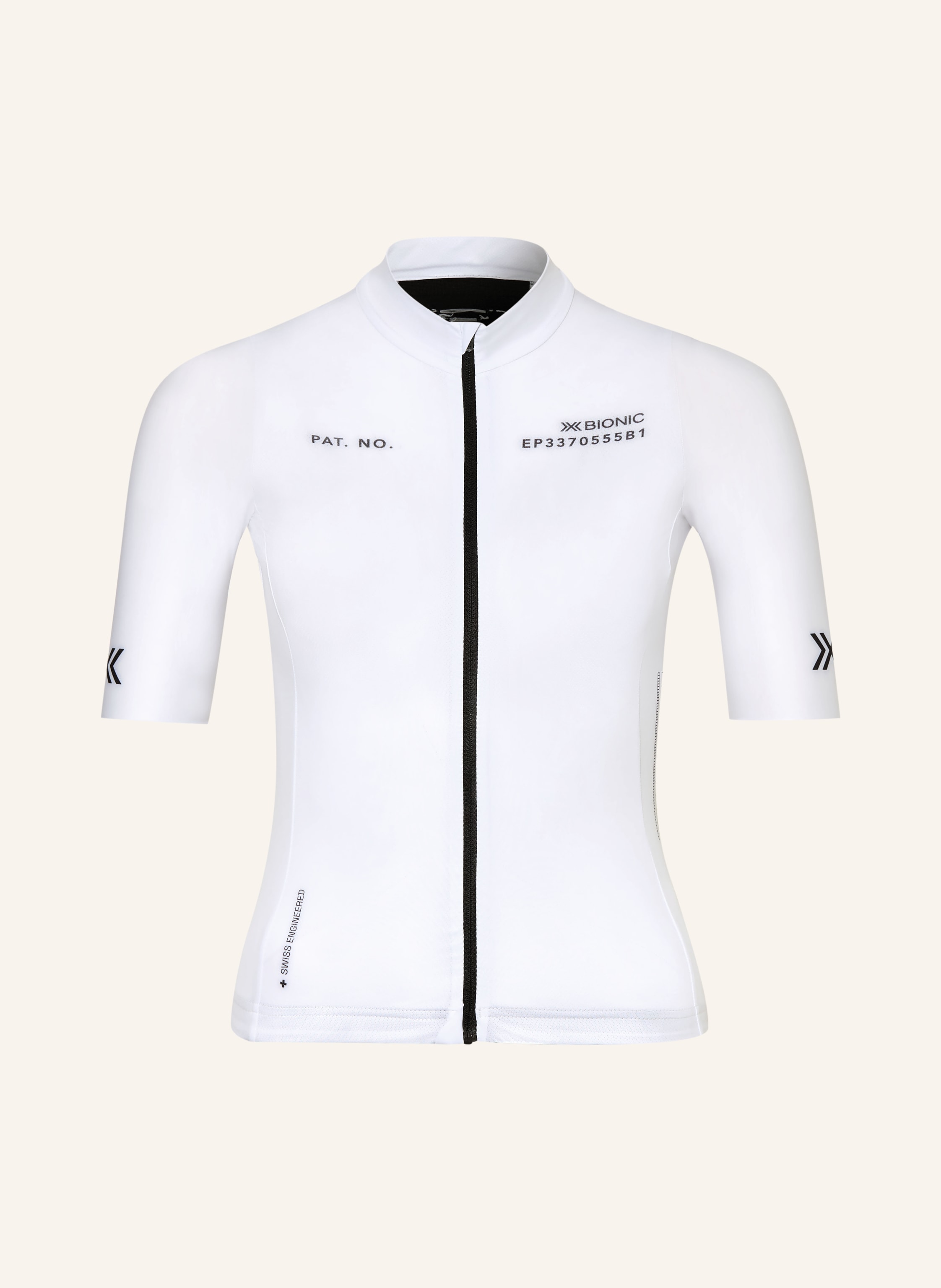 X-Bionic Radtrikot Corefusion Ride Jersey weiss
