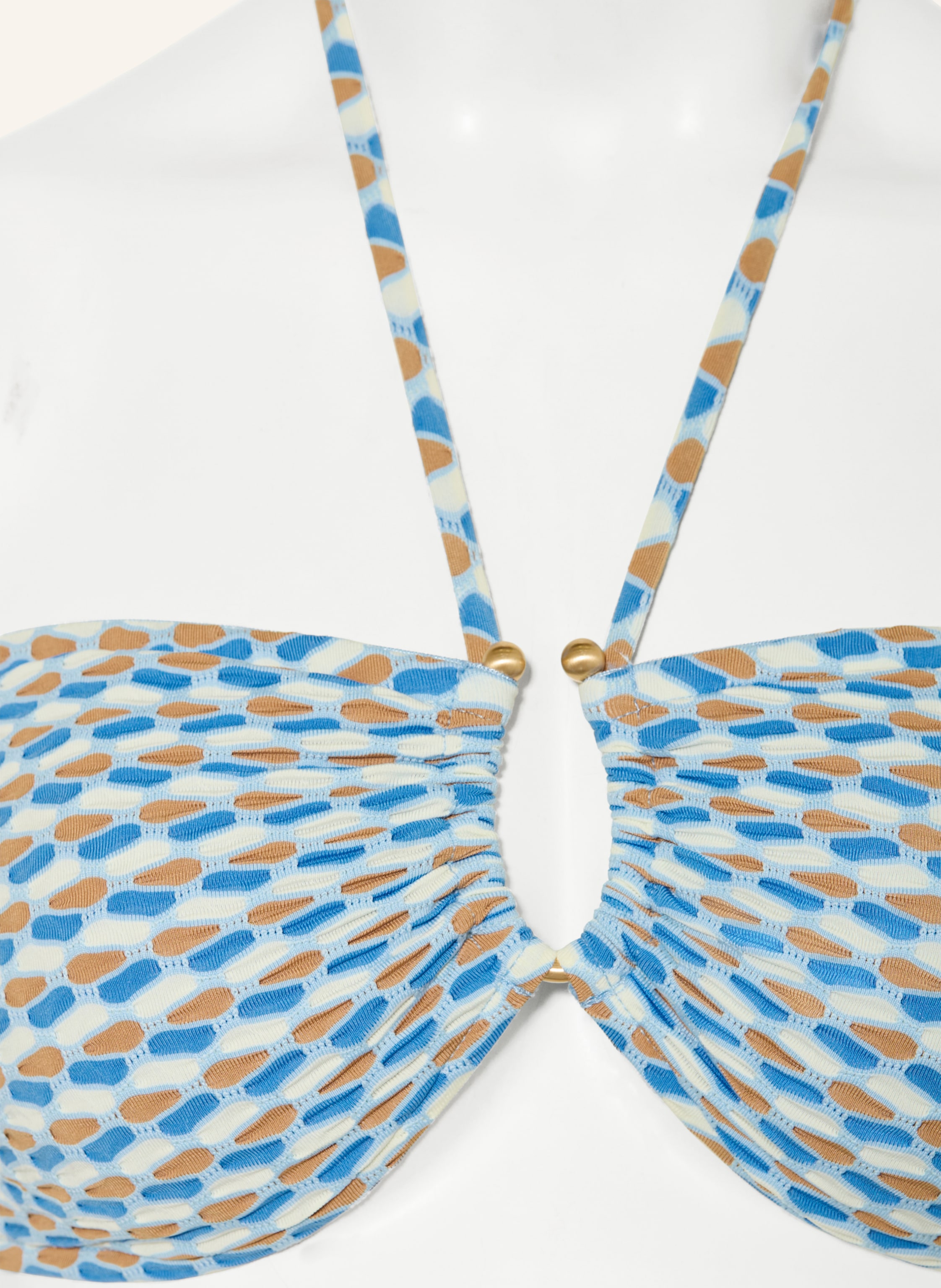 Thumbnail - Seafolly Bandeau-Bikini-Top Mala blau