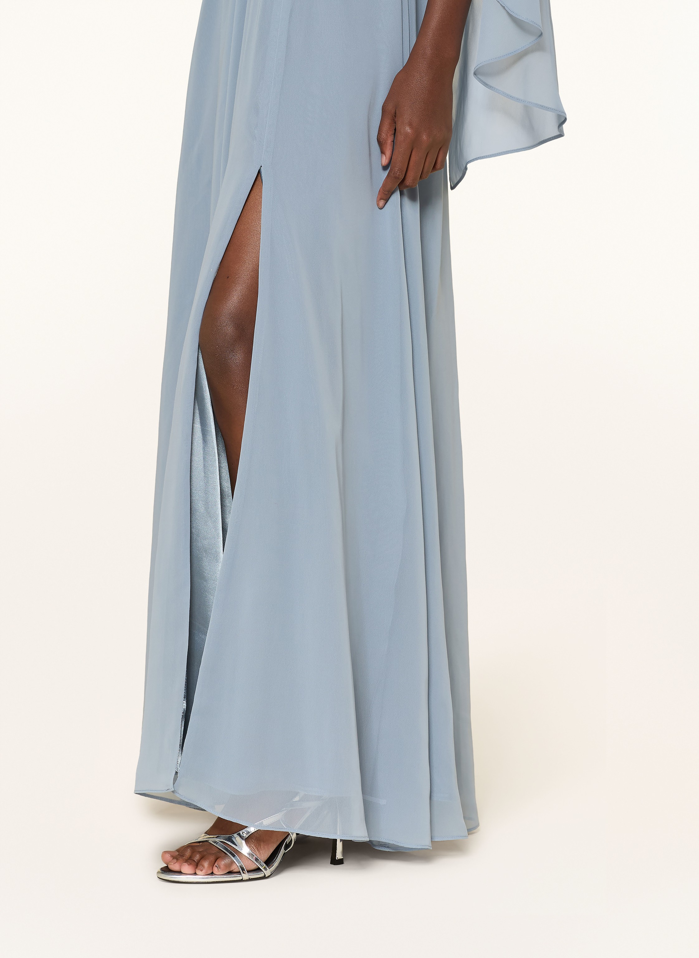 Thumbnail - Swing Abendkleid Mit Pailletten blau