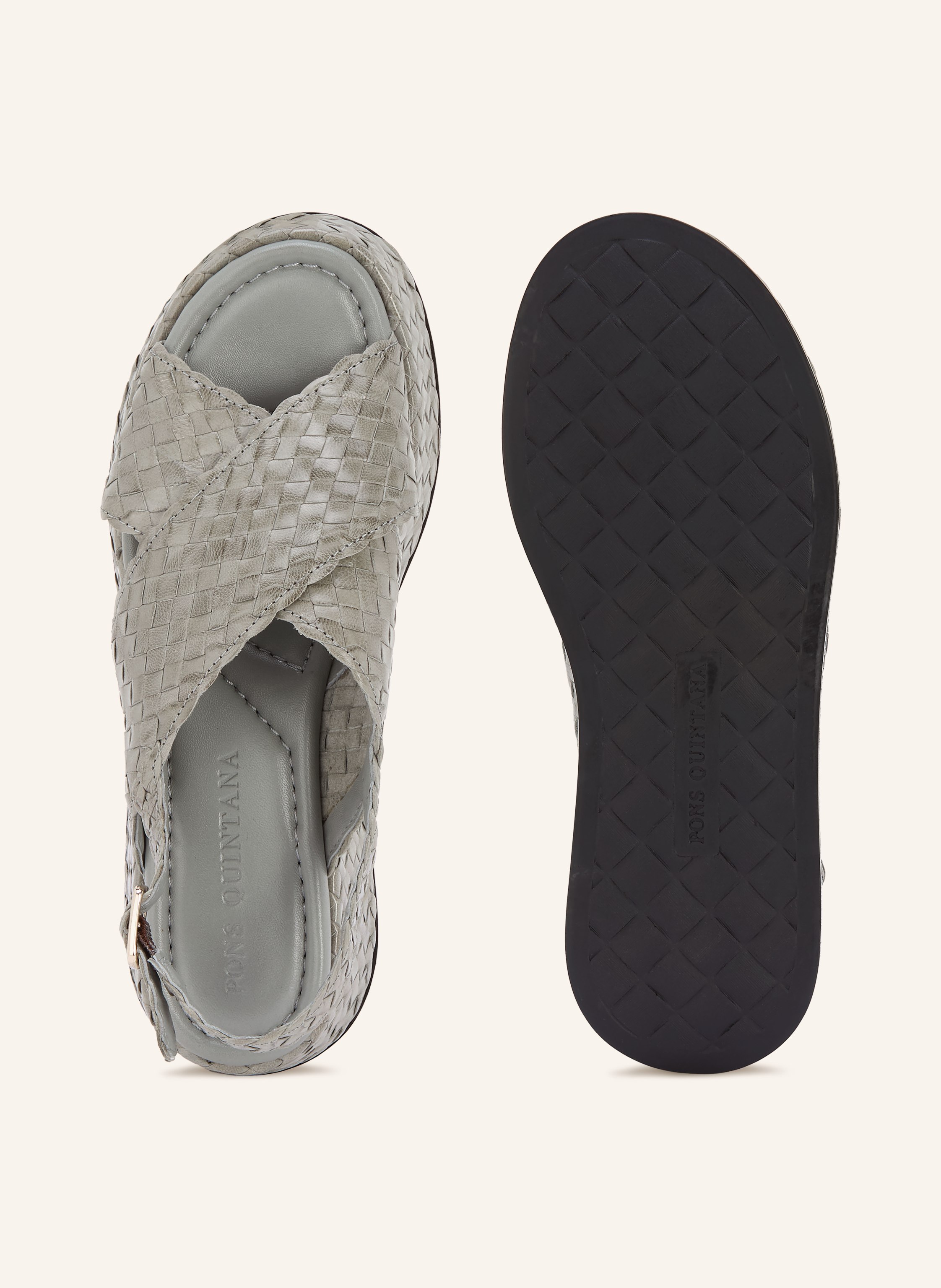 Thumbnail - Pons Quintana Plateau-Sandalen beige