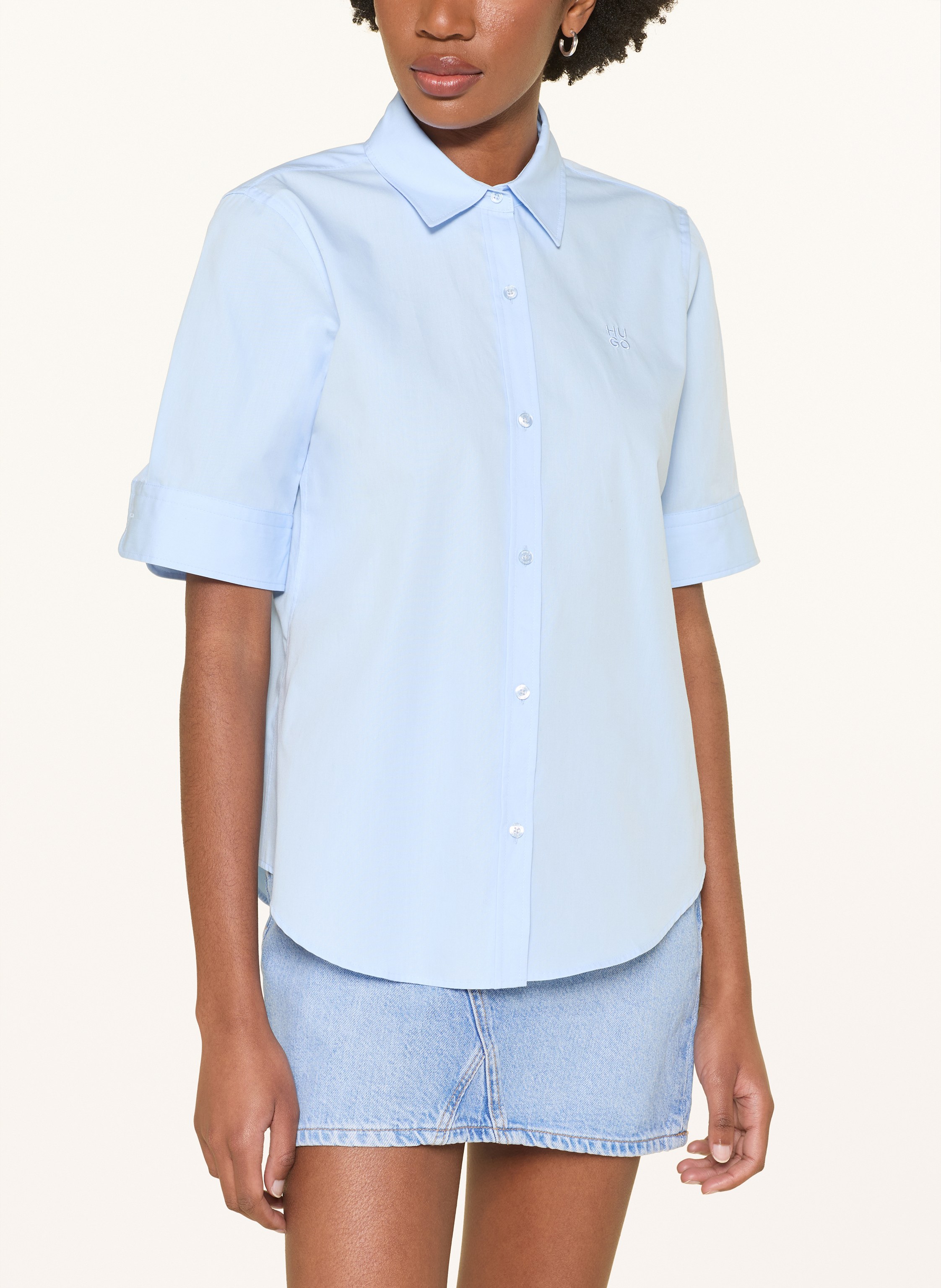 Thumbnail - Hugo Hemdbluse The Summer Shirt blau