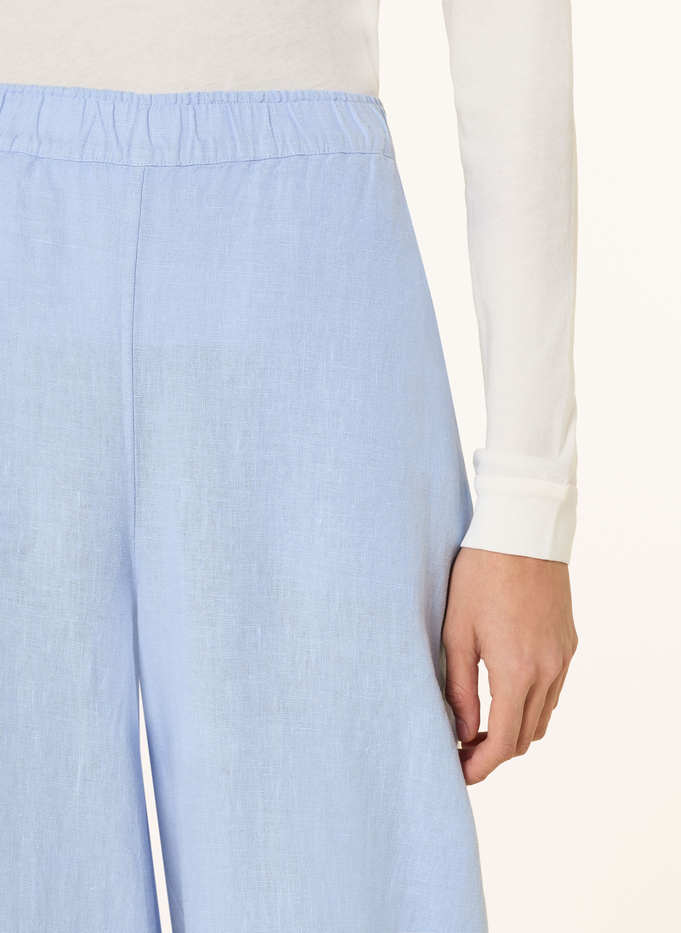 Mos Mosh Leinenhose Mmemmi blau – Bild 2