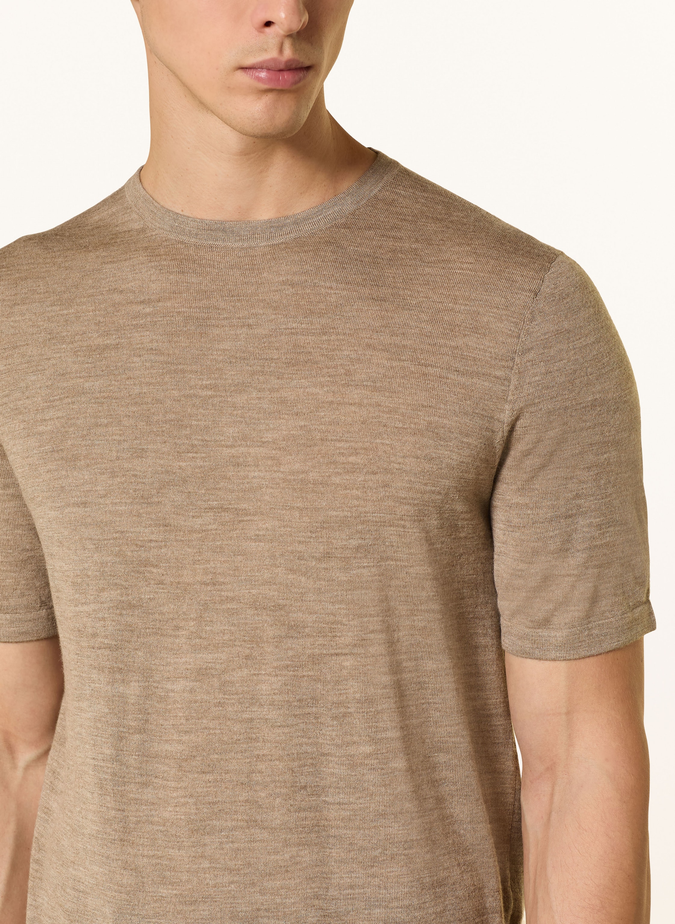 Thumbnail - Tiger Of Sweden Strickshirt Connor beige