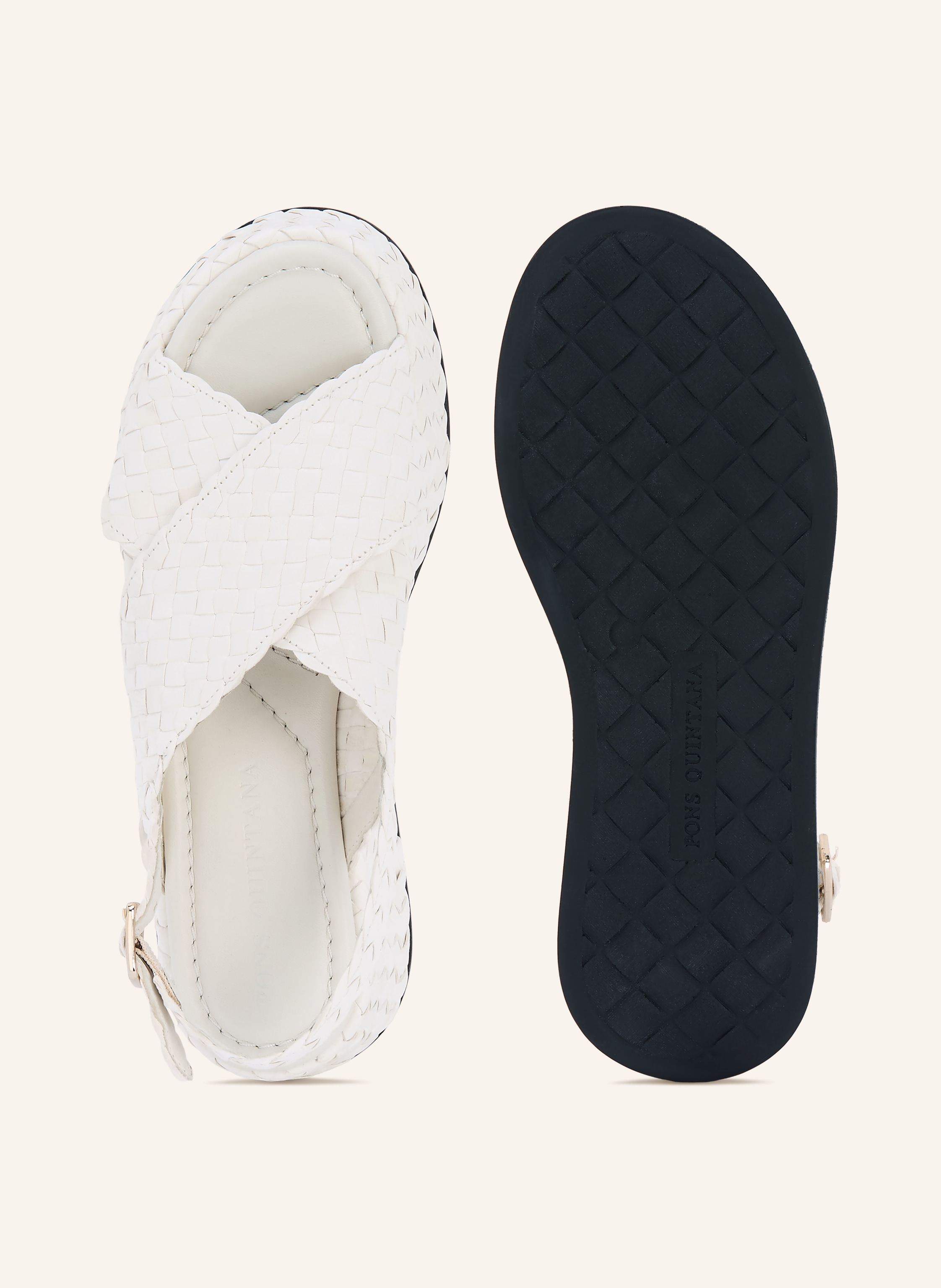 Thumbnail - Pons Quintana Plateau-Sandalen Maui weiss