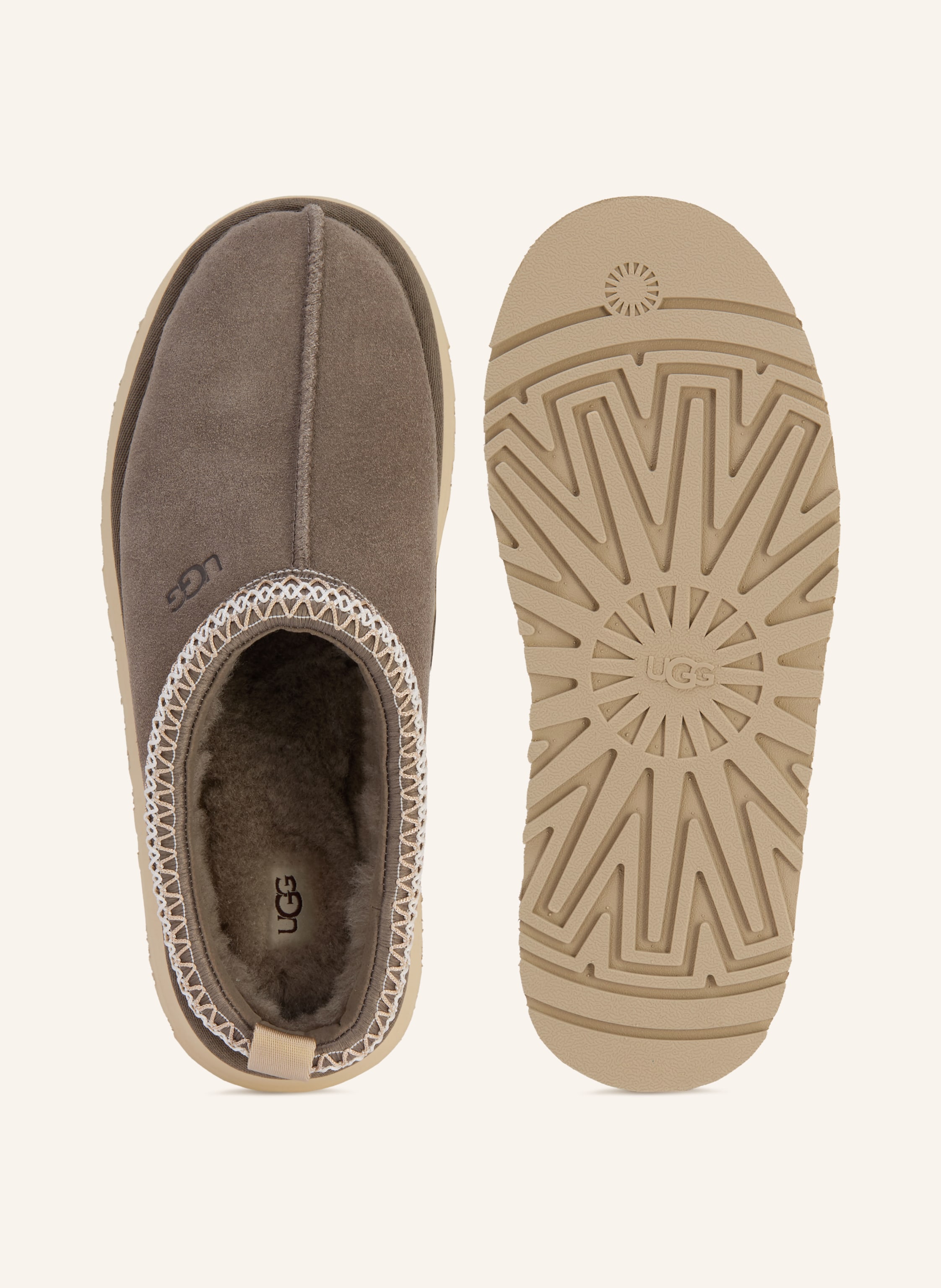 Thumbnail - Ugg Plateau-Pantoletten Tazz gruen