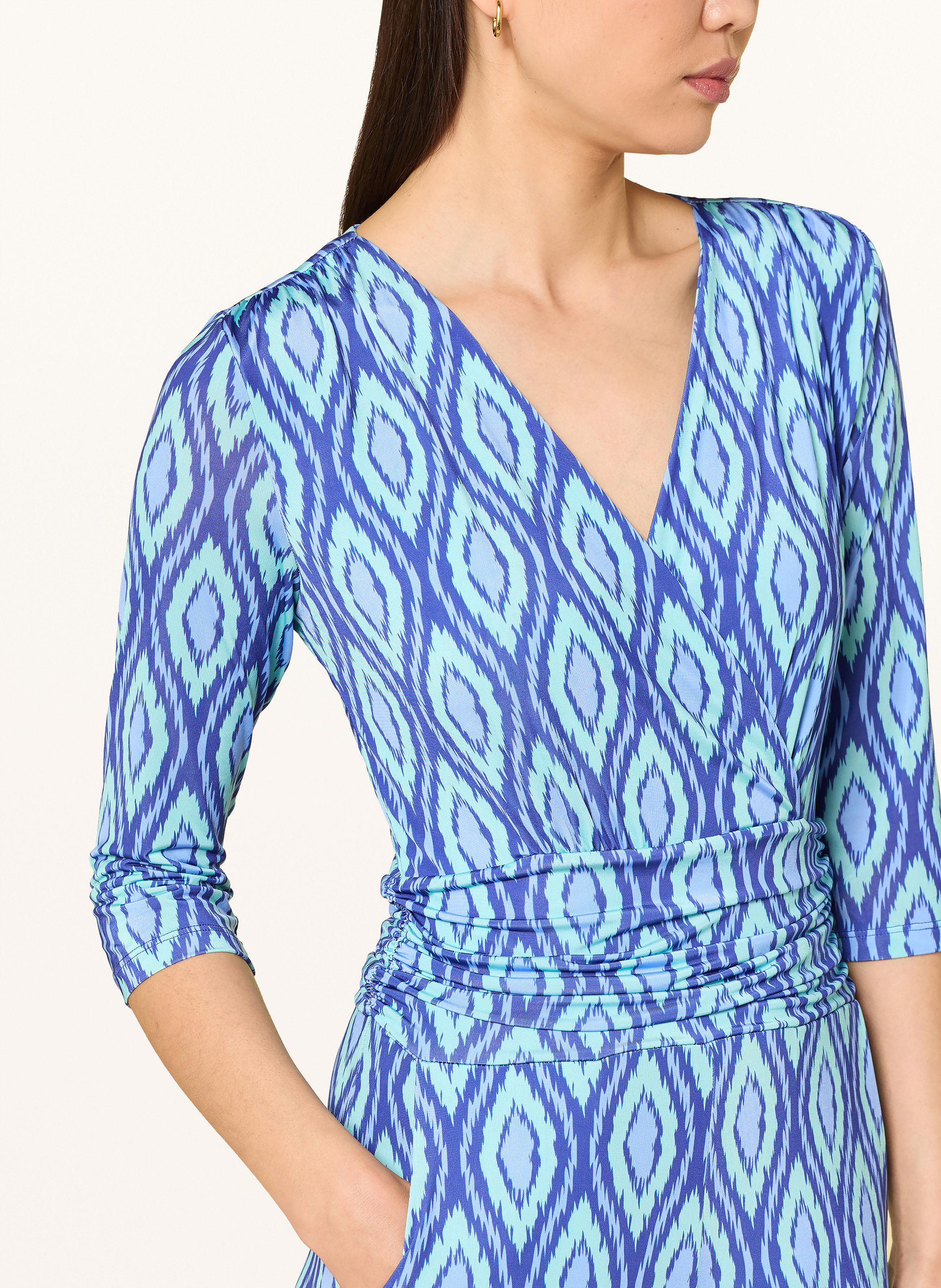 Thumbnail - Marivie Jersey-Jumpsuit Jump Great! Mit 3/4-Arm blau