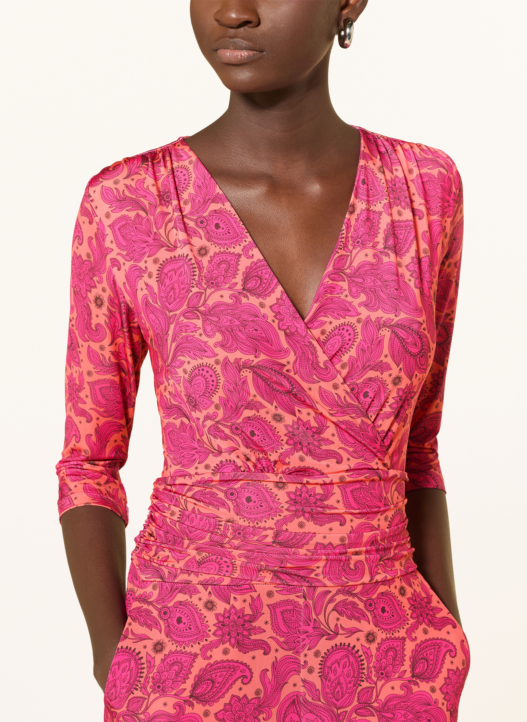 Thumbnail - Marivie Jersey-Jumpsuit Jump Great! Mit 3/4-Arm pink