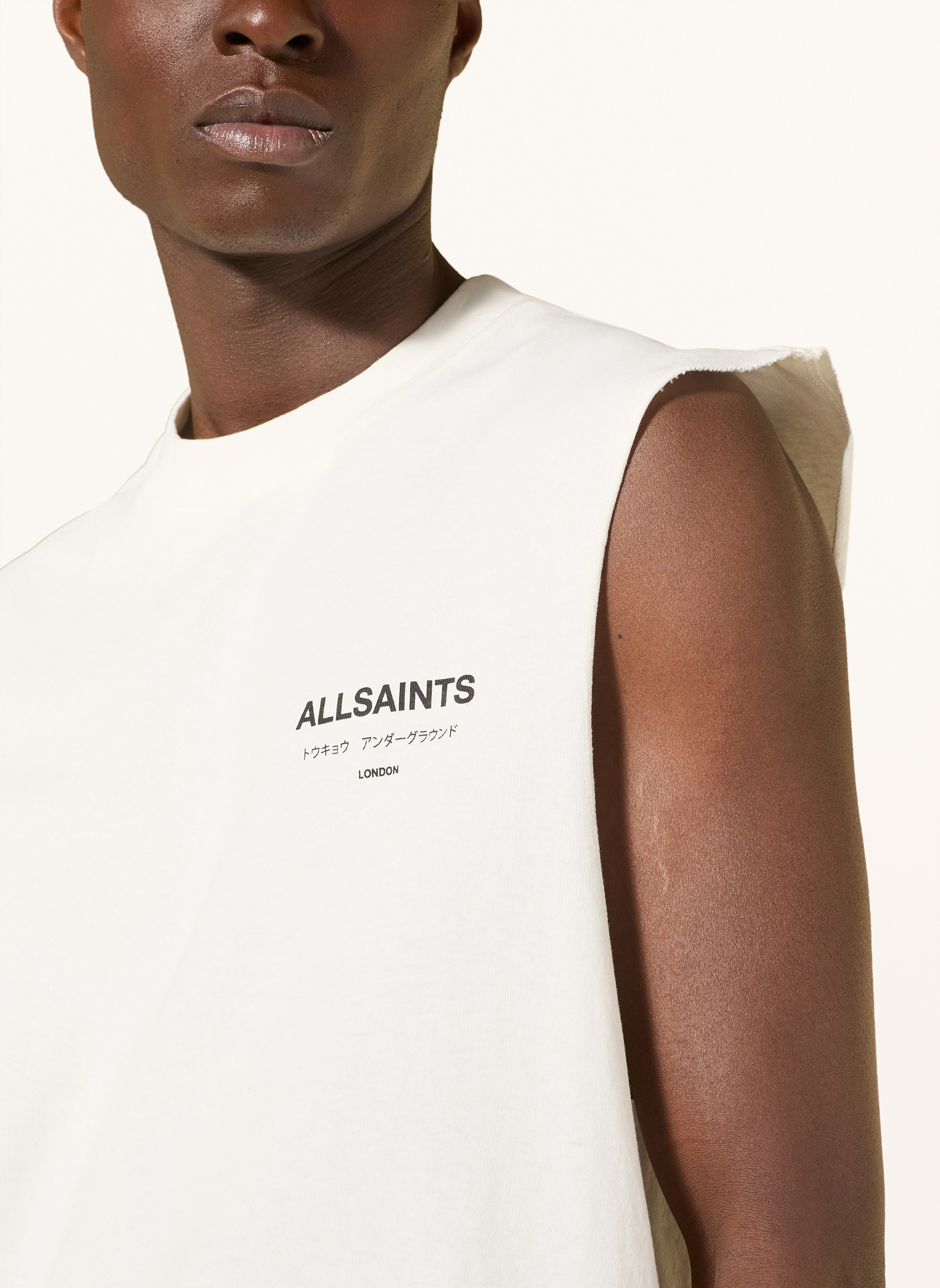 Thumbnail - Allsaints Tanktop Underground weiss