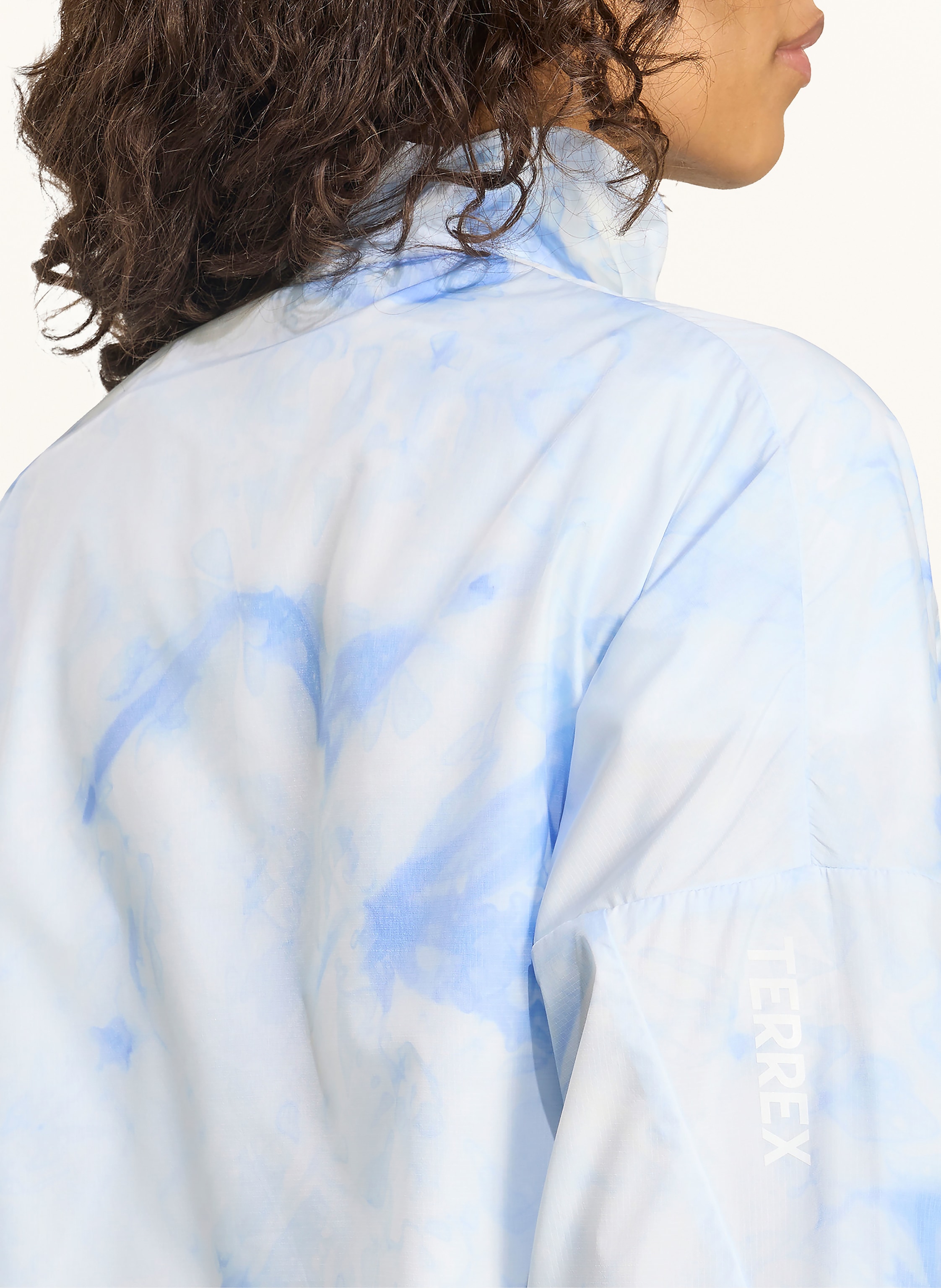 Thumbnail - Adidas Terrex Windbreaker Multi Spray Dye clima365 blau