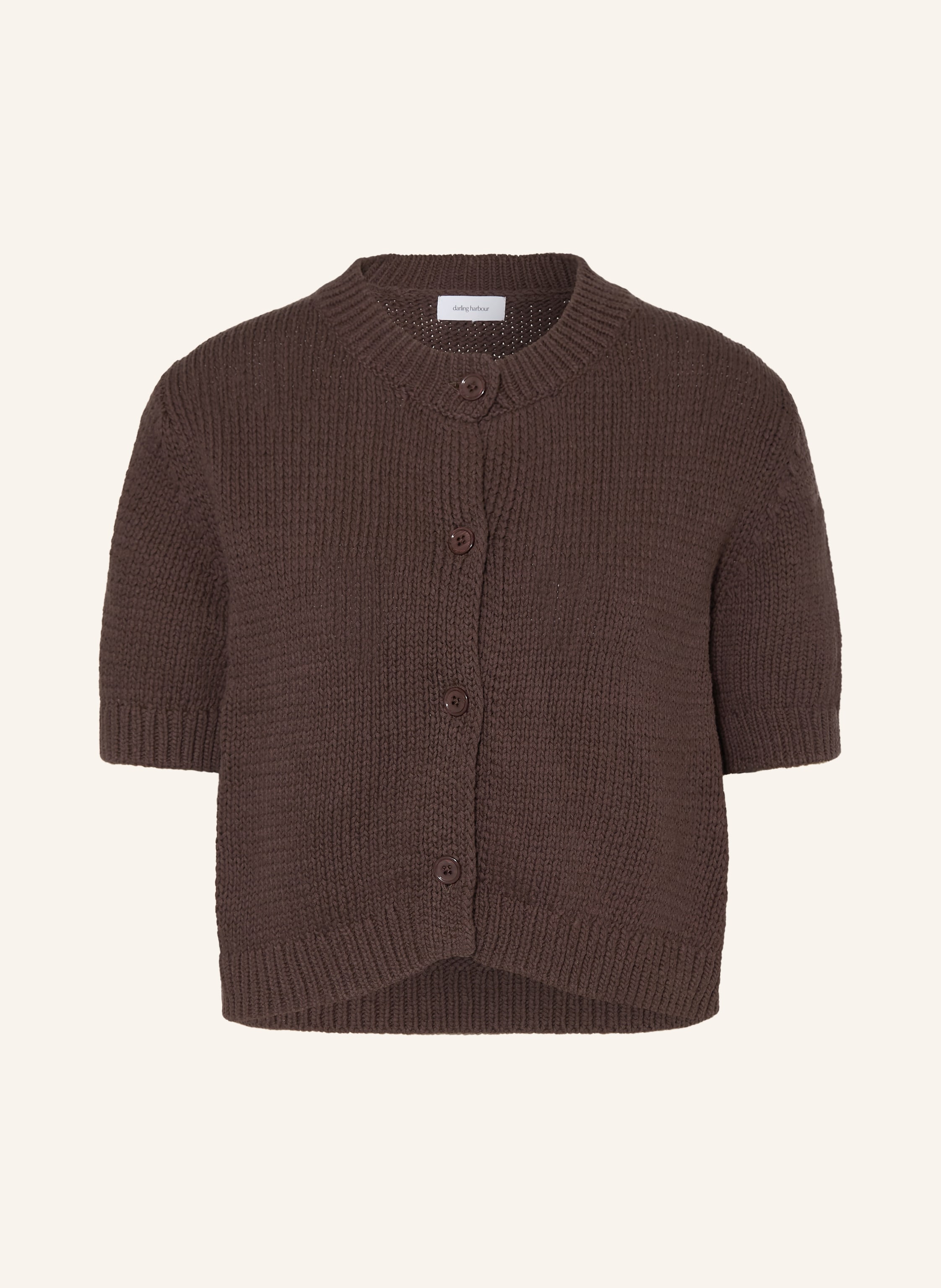 Darling Harbour Strickjacke braun