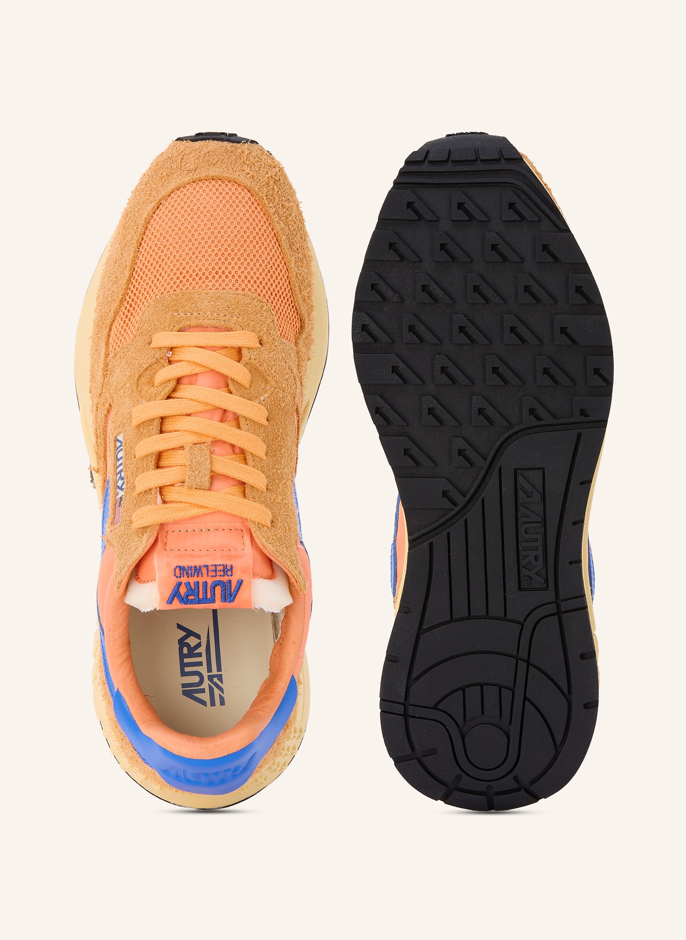Thumbnail - Autry Sneaker Reelwind Low Ut orange