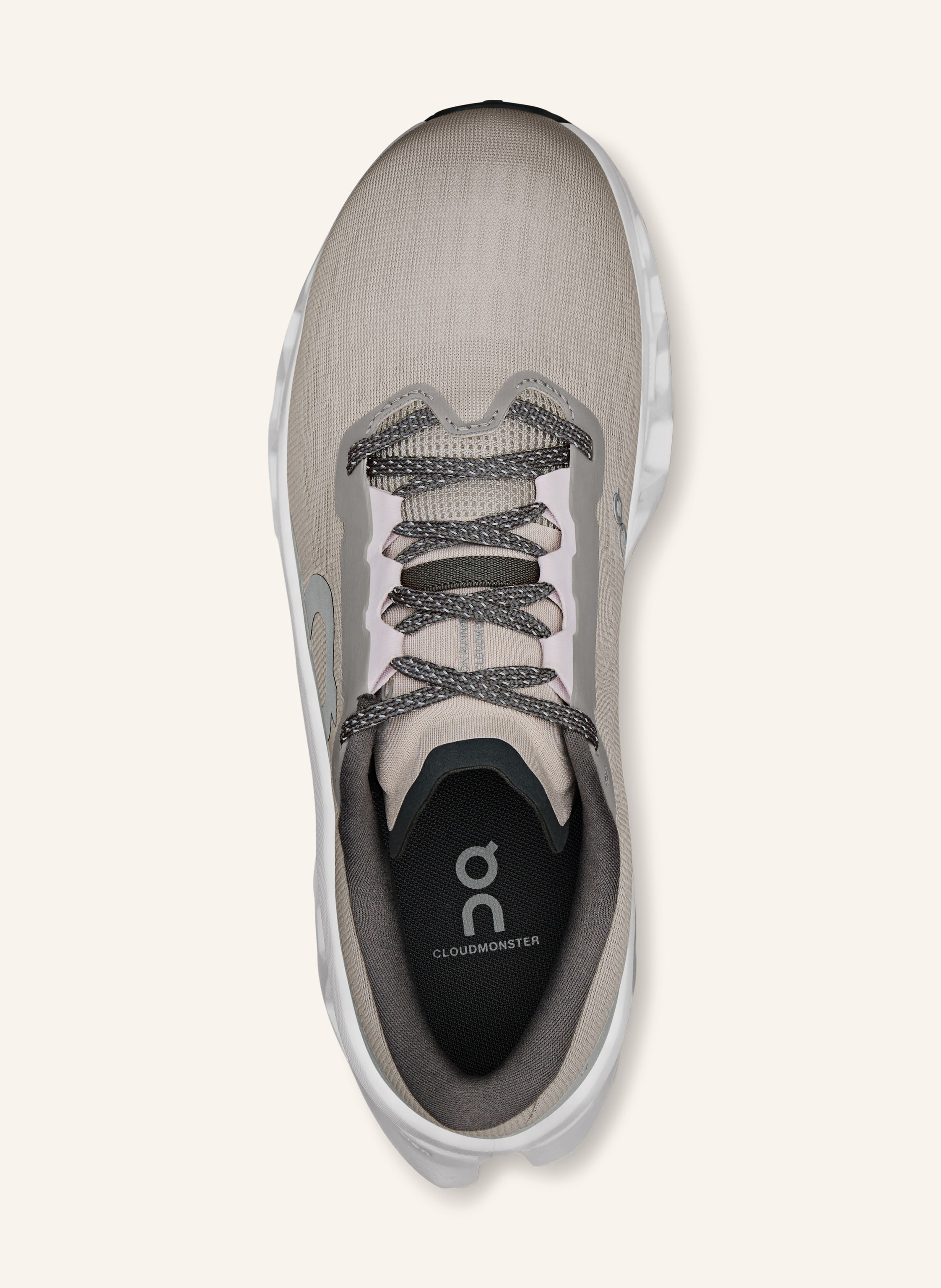 Thumbnail - On Laufschuhe Cloudmonster 3 beige