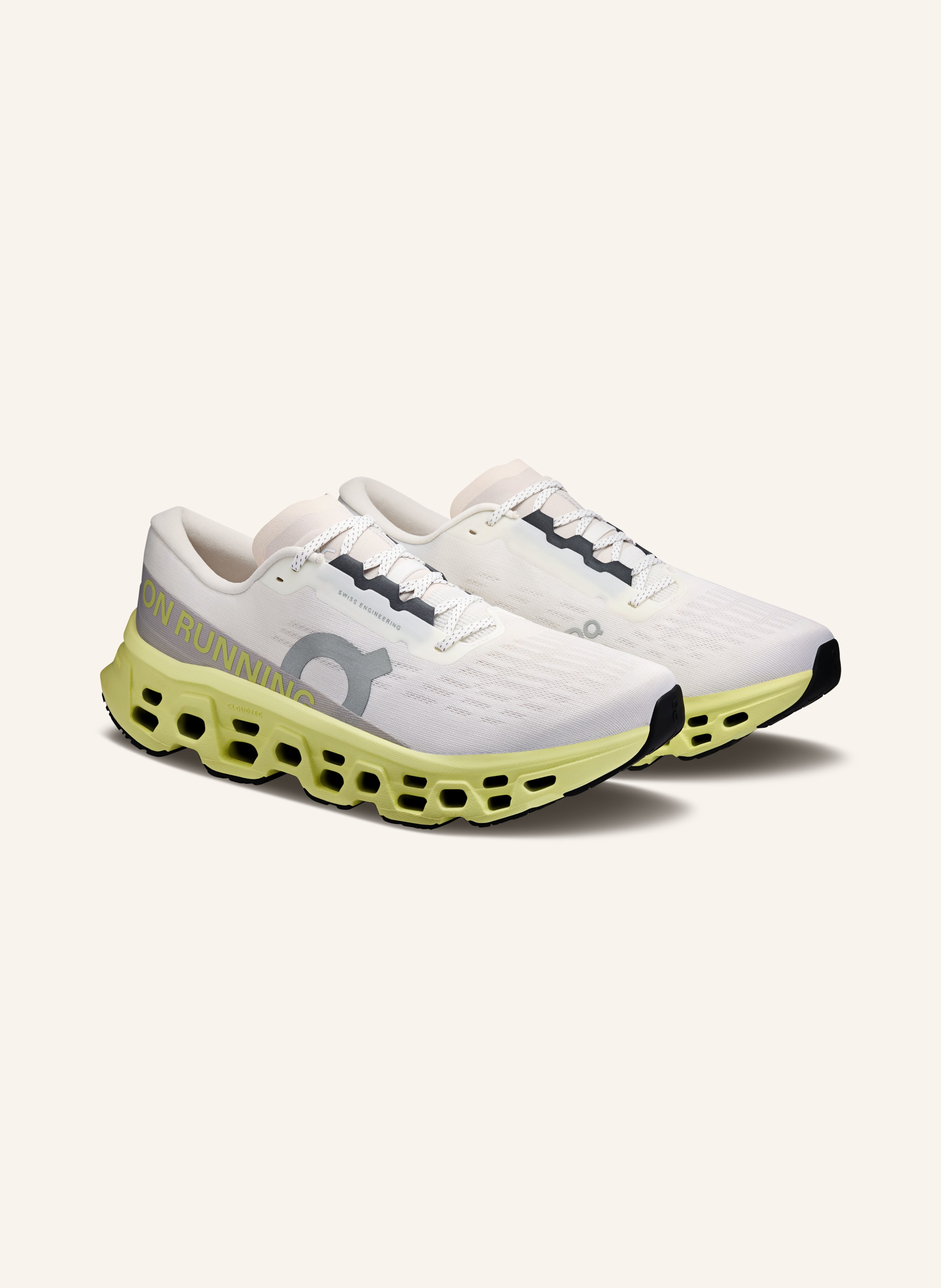 On Laufschuhe Cloudmonster 3 grau