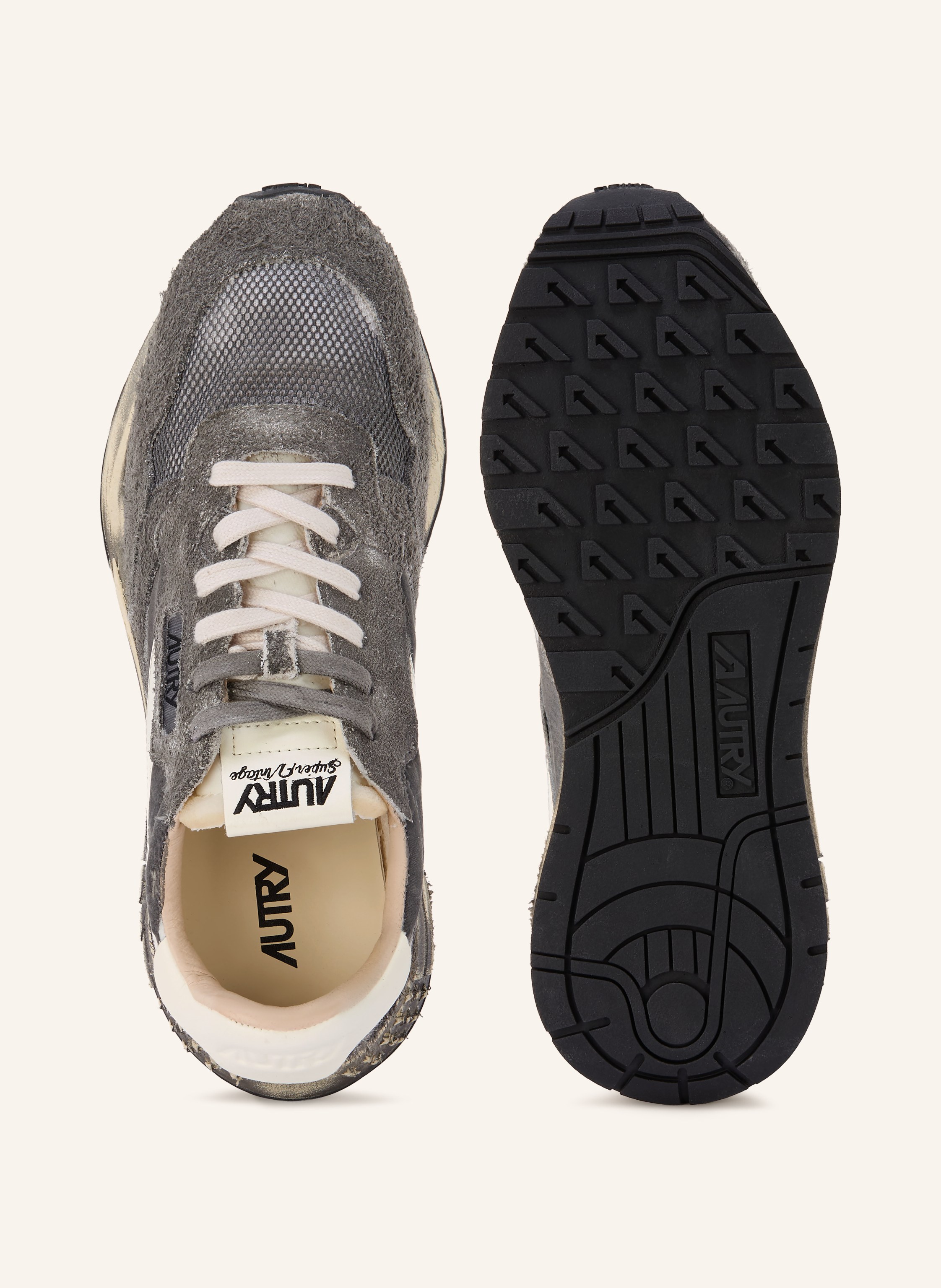 Thumbnail - Autry Sneaker Reelwind Supervintage Ys silber