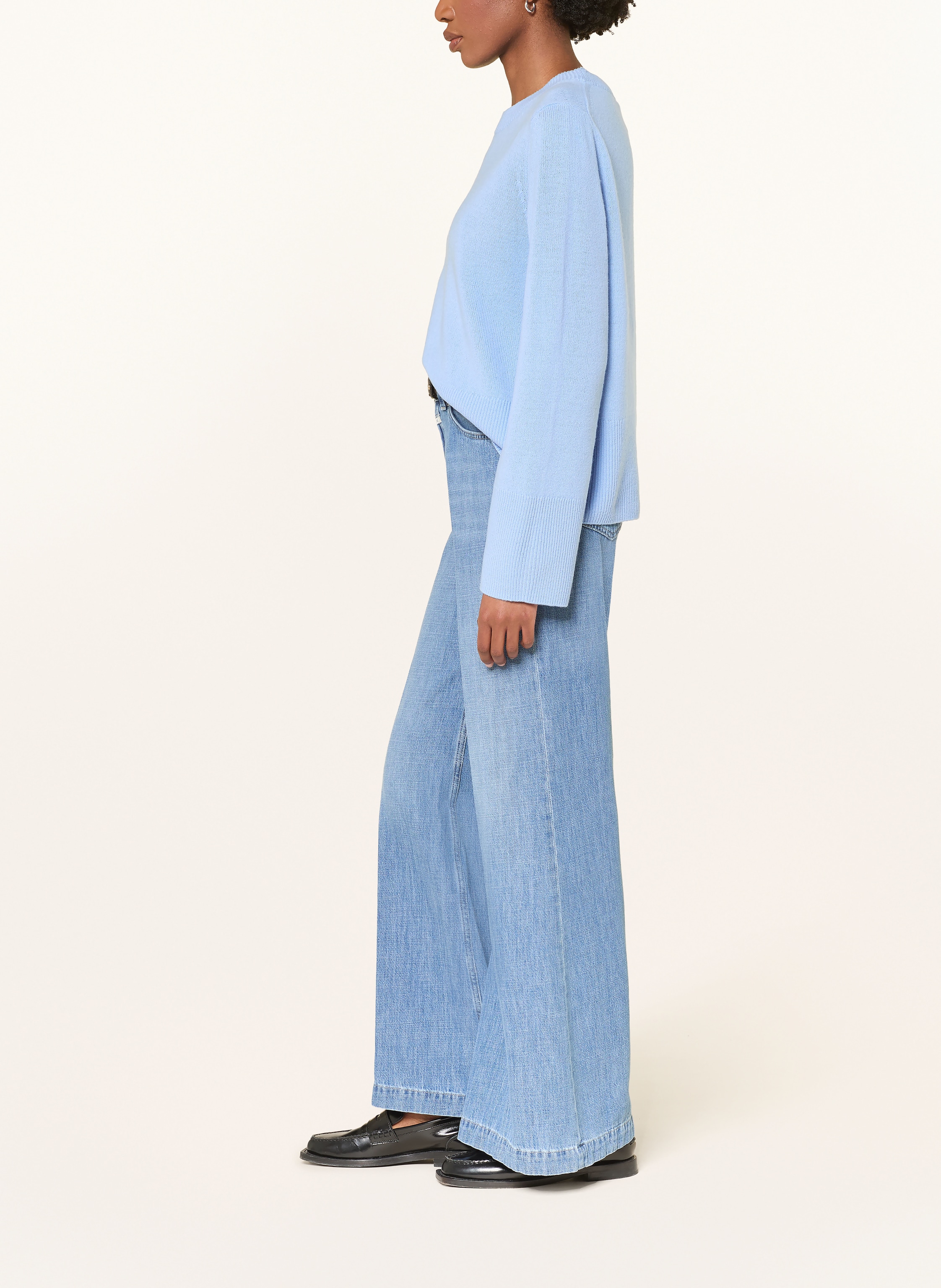 Thumbnail - Closed Wide Leg Jeans Glow Up blau