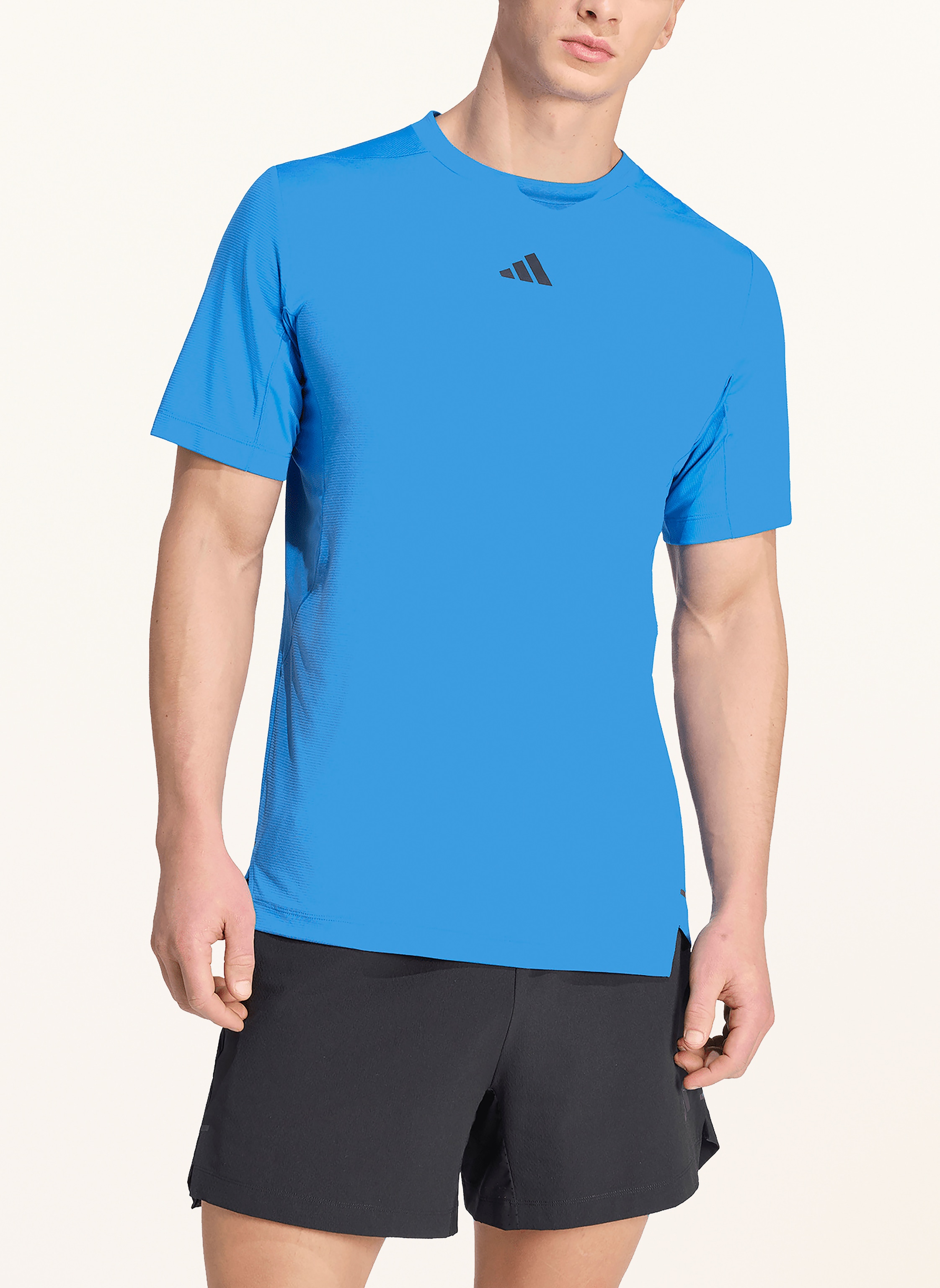 Thumbnail - Adidas T-Shirt d4t Primelift 3 Stripes blau