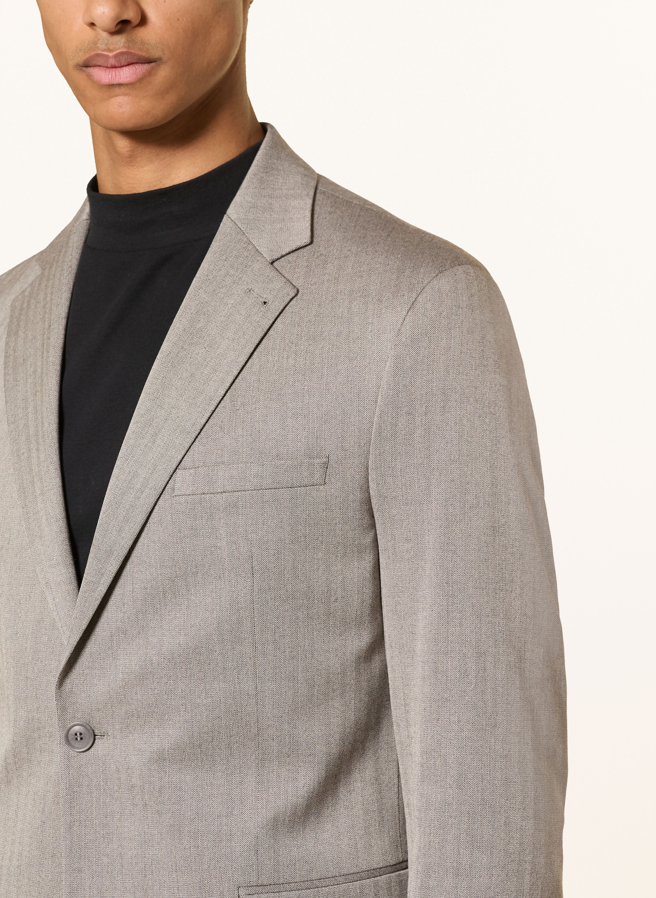 Thumbnail - Drykorn Anzugsakko Yames Regular Fit grau