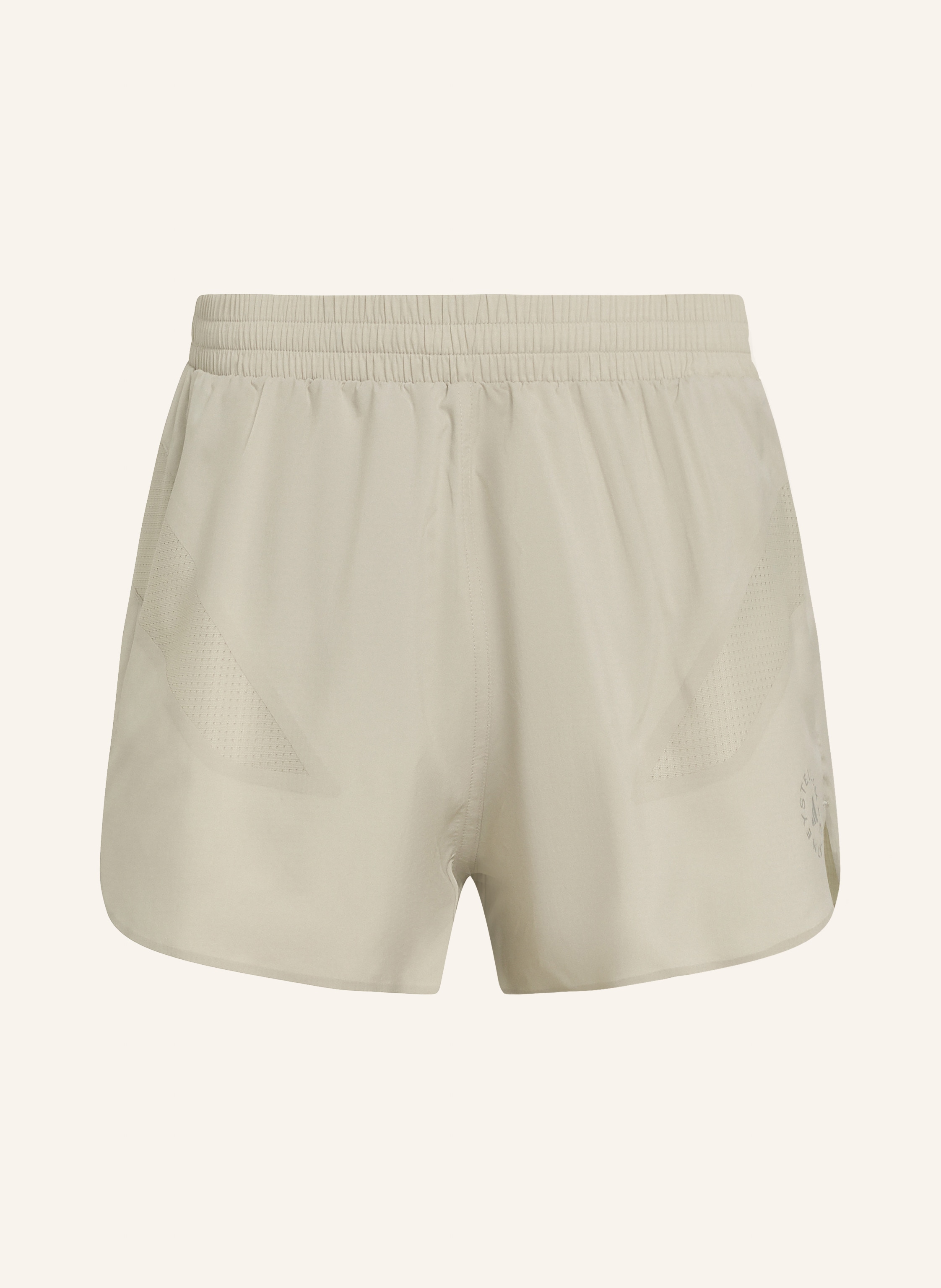 Adidas By Stella Mccartney 2-In-1-Laufshorts Adidas By Stella Mccartney beige