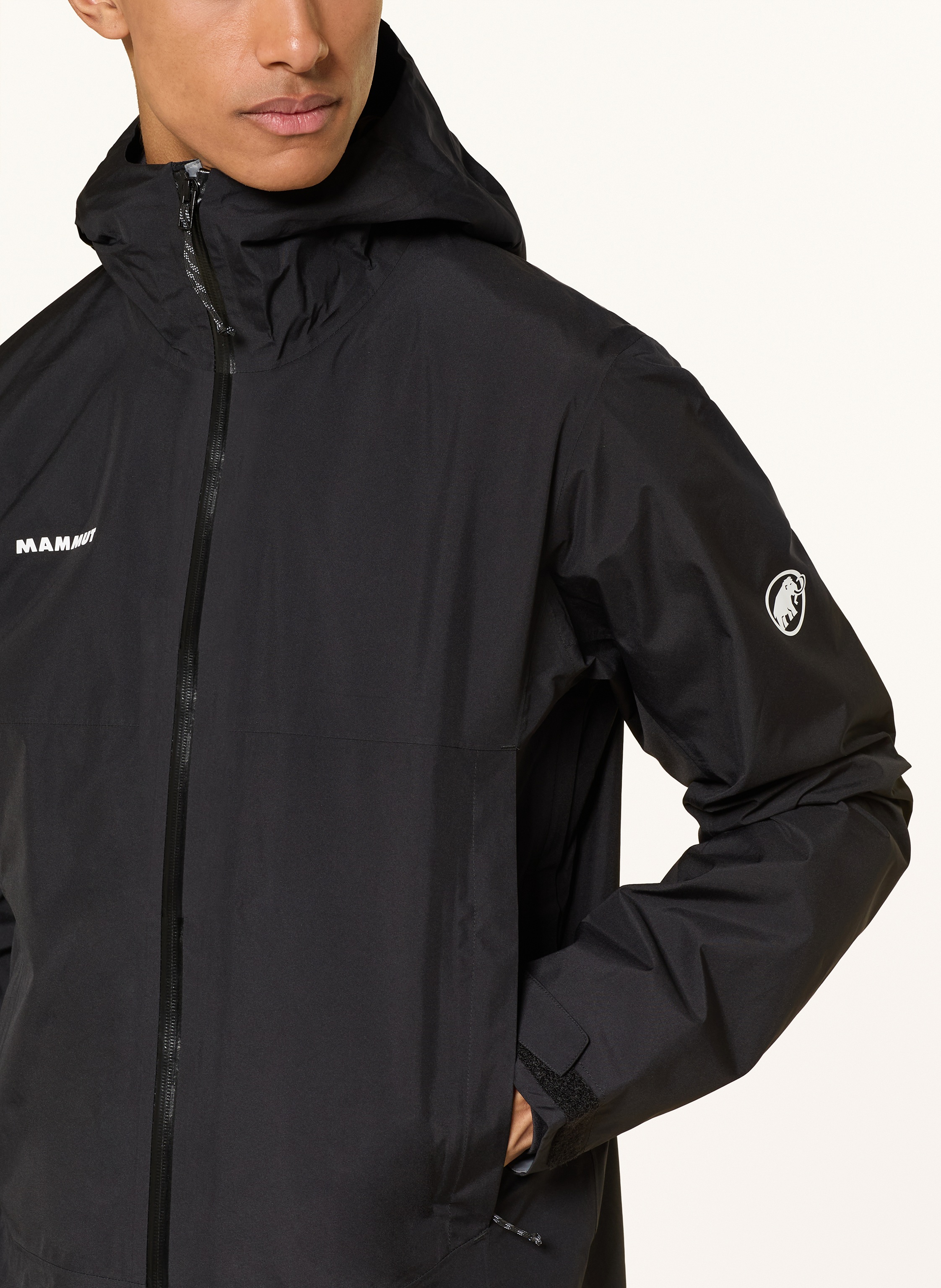 Thumbnail - Mammut Funktionsjacke Treeline Hs schwarz