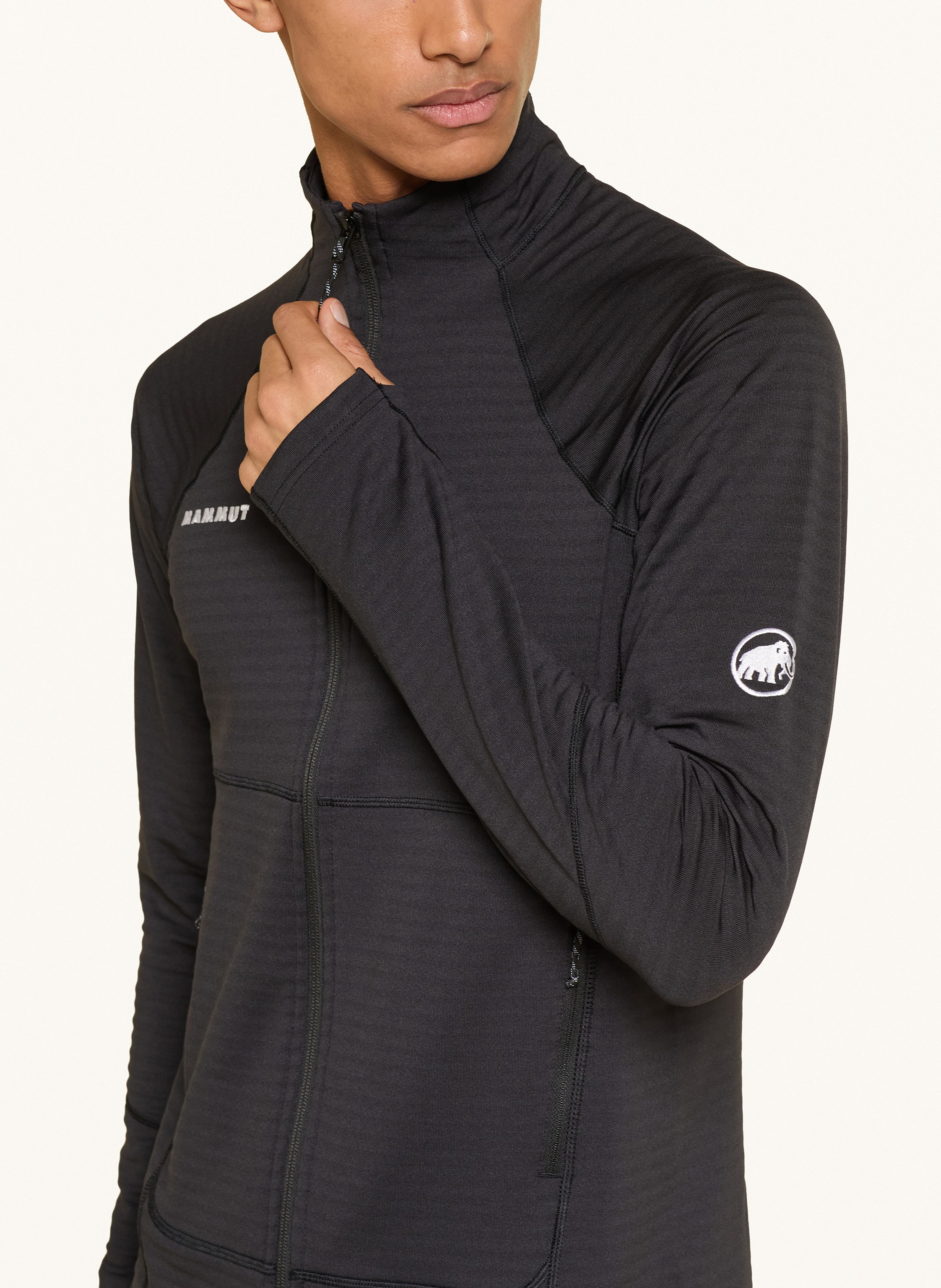 Thumbnail - Mammut Midlayer-Jacke Taiss Ml schwarz