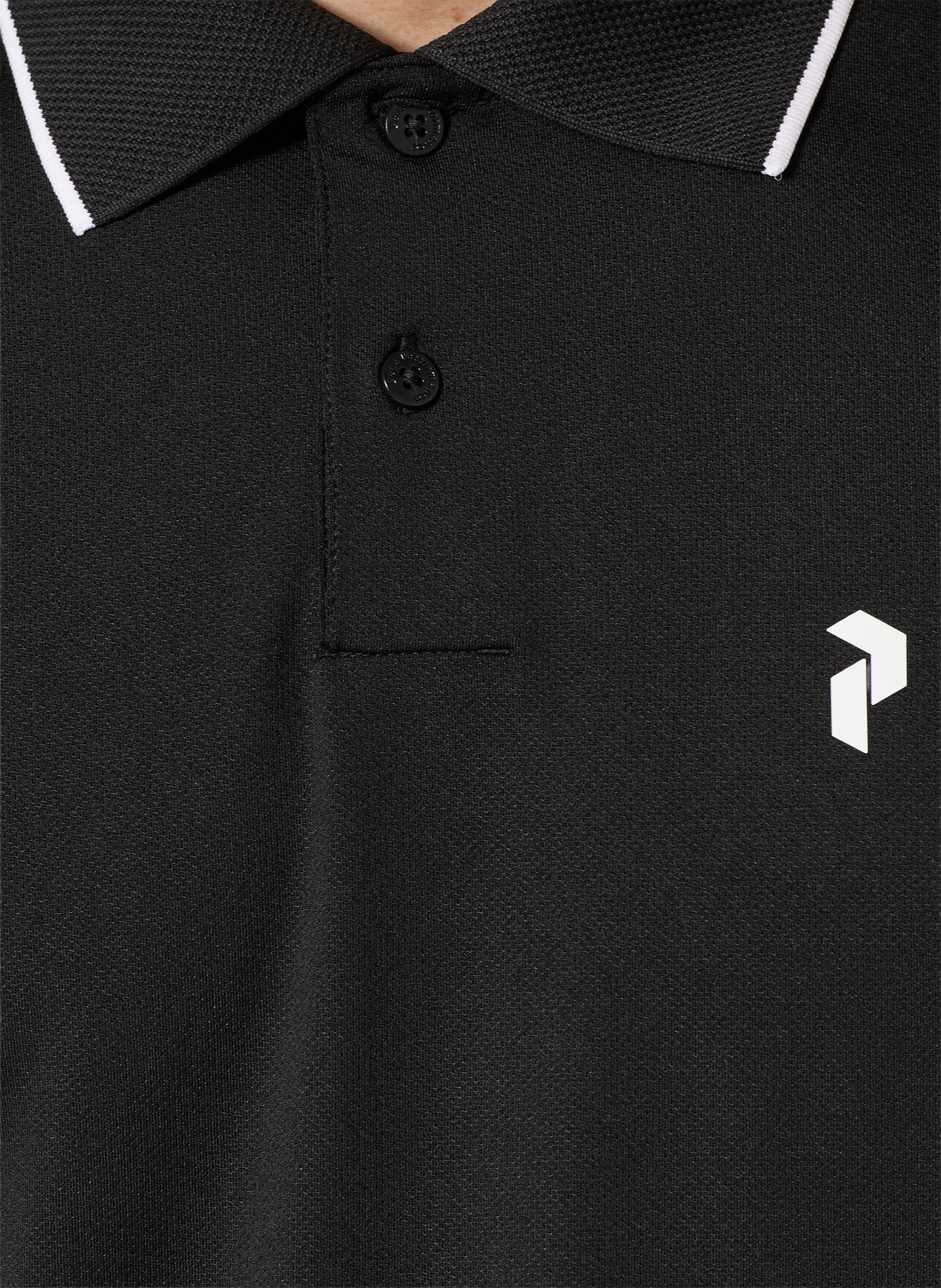 Thumbnail - Peak Performance Funktions-Poloshirt Mountainbreath schwarz